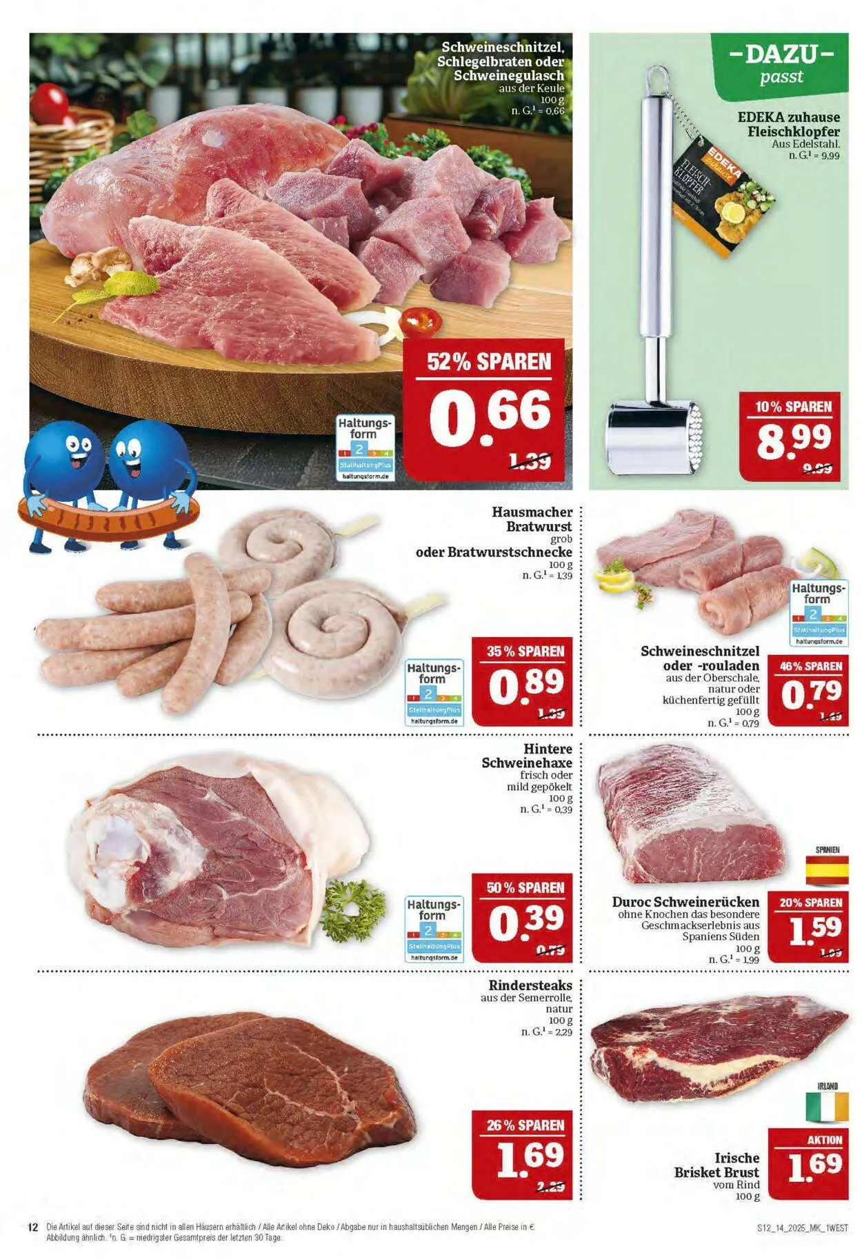 Marktkauf - Nürnberg-Thon Aktueller Prospekt von 31. März bis 5. April 2025 - Prospekt seite 12