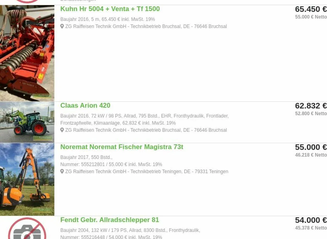 ZG Raiffeisen Aktueller Prospekt von 24. März bis 2. April 2025 - Prospekt seite 7