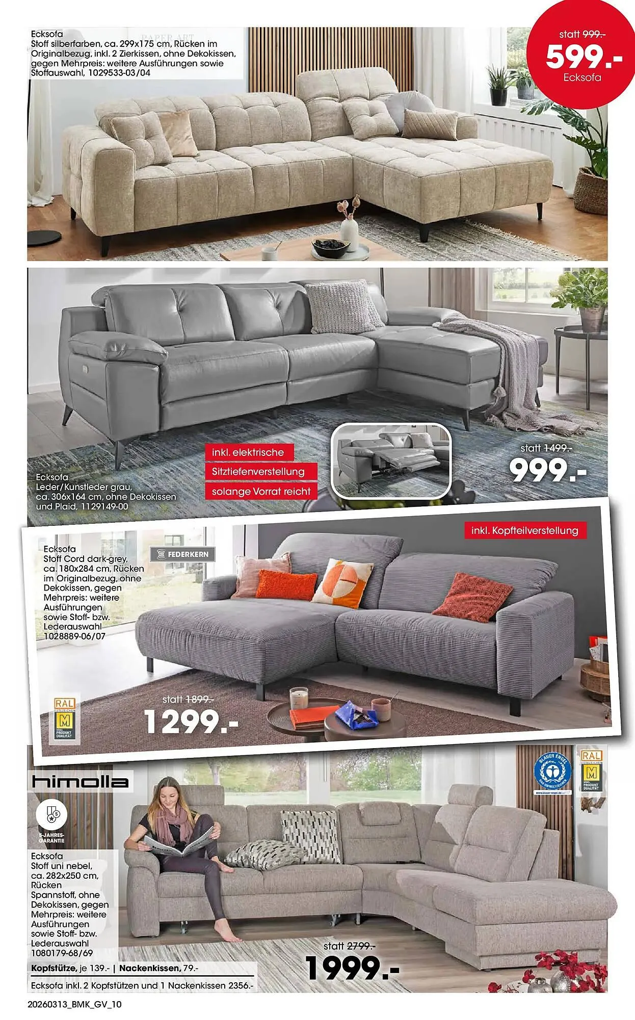 Möbel Martin Prospekt von 12. März bis 31. März 2026 - Prospekt seite 10