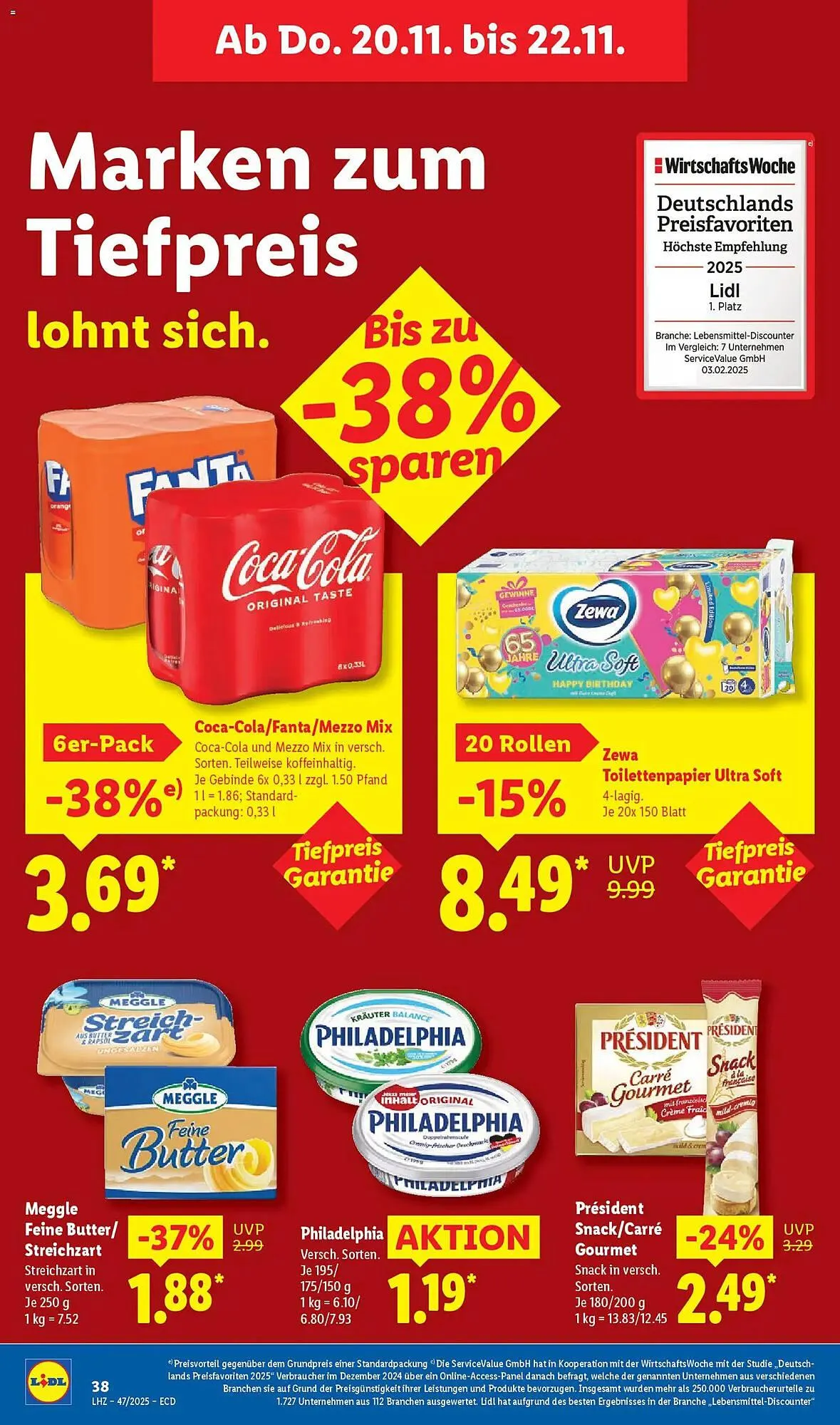 Lidl Prospekt von 17. November bis 22. November 2025 - Prospekt seite 56