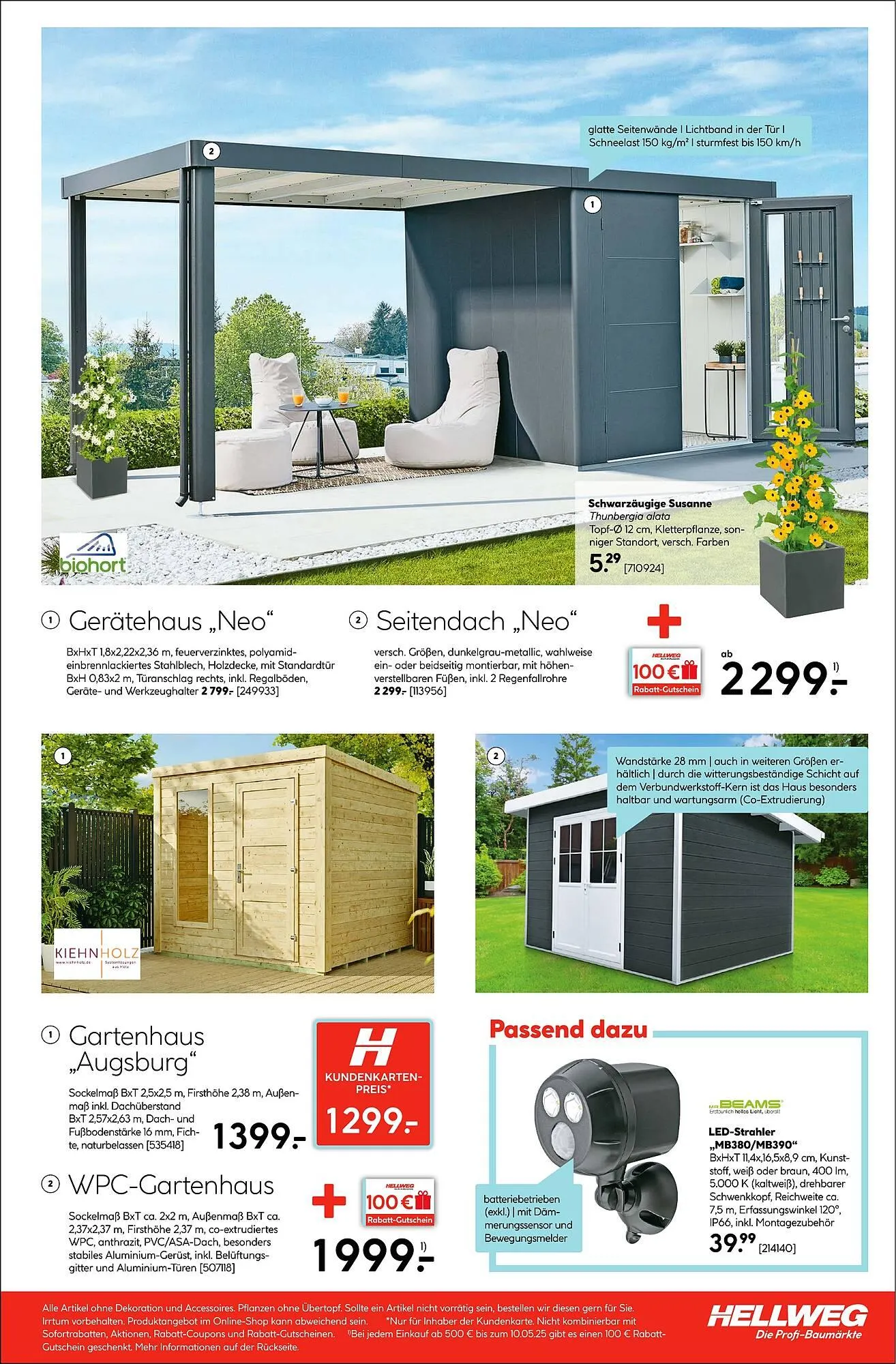 Hellweg Prospekt von 18. April bis 10. Mai 2025 - Prospekt seite 21