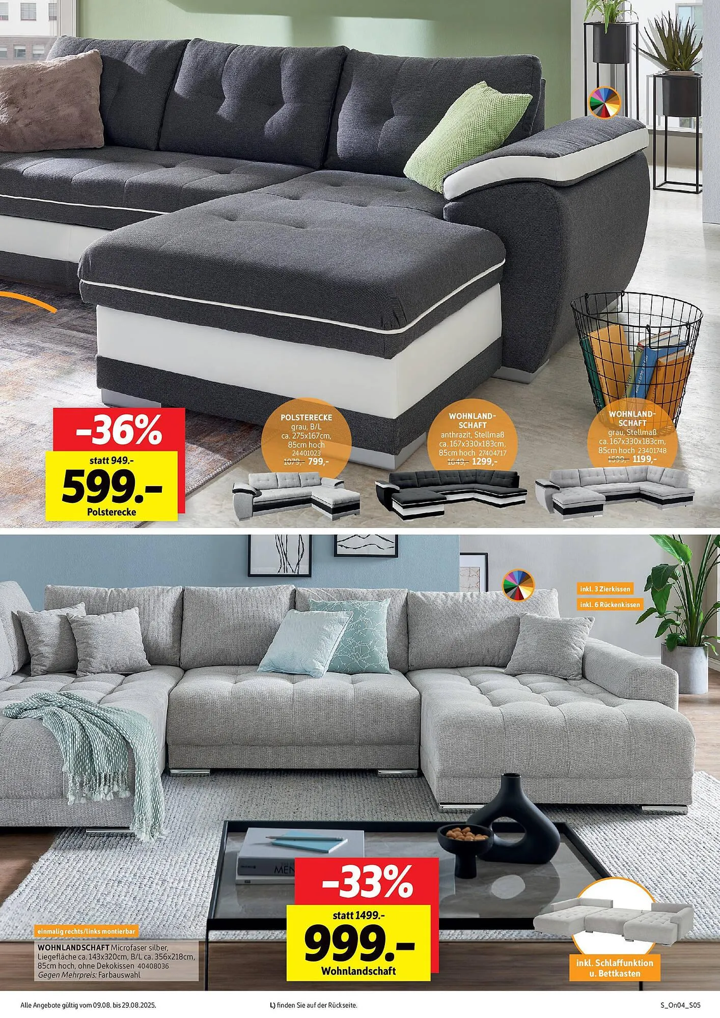 SCONTO Prospekt von 9. August bis 29. August 2025 - Prospekt seite 5