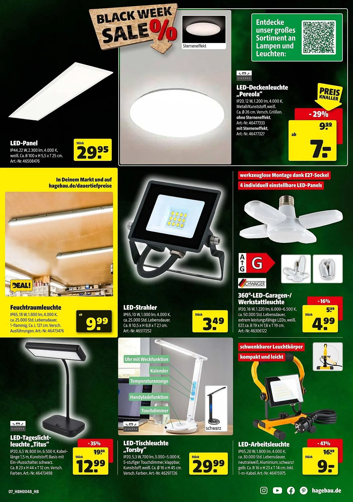 Hagebau Prospekt von 22. November bis 29. November 2025 - Prospekt seite 7