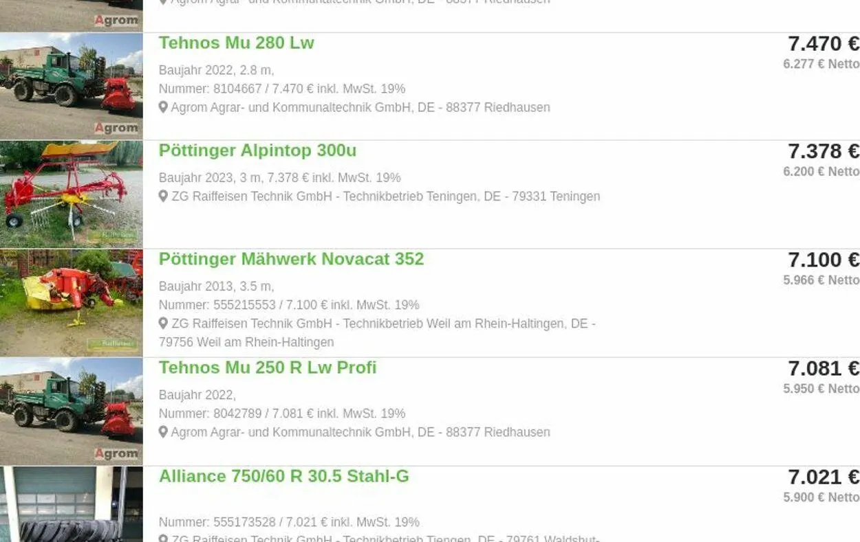 ZG Raiffeisen Aktueller Prospekt von 24. März bis 2. April 2025 - Prospekt seite 29