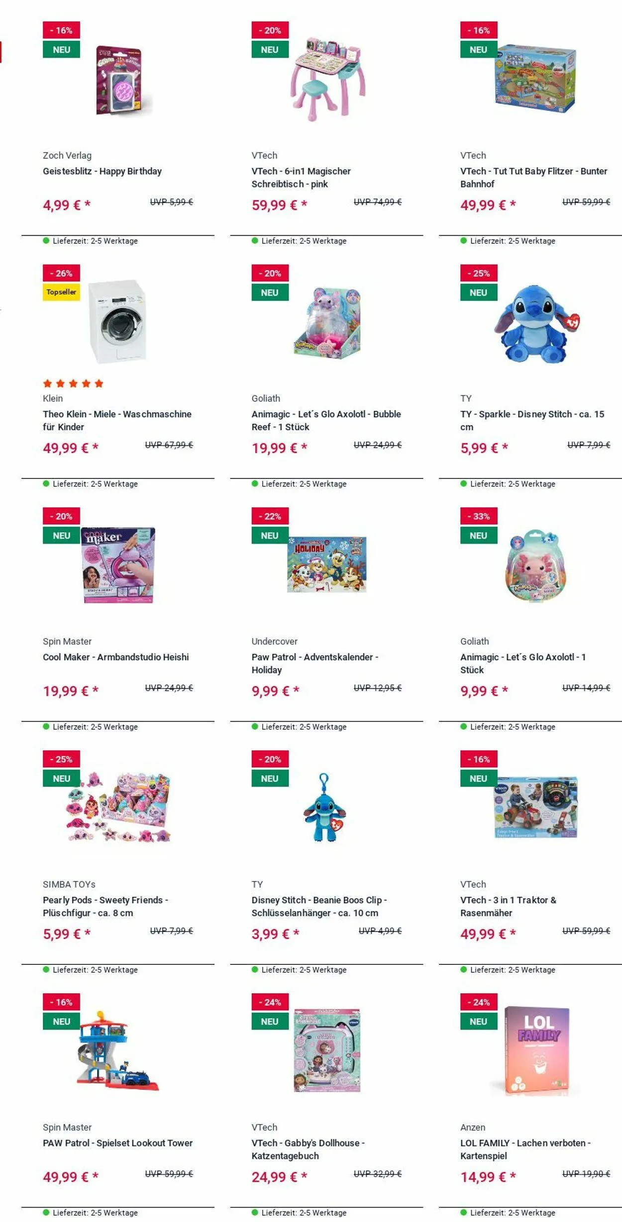 ROFU Kinderland Aktueller Prospekt von 10. November bis 19. November 2025 - Prospekt seite 14