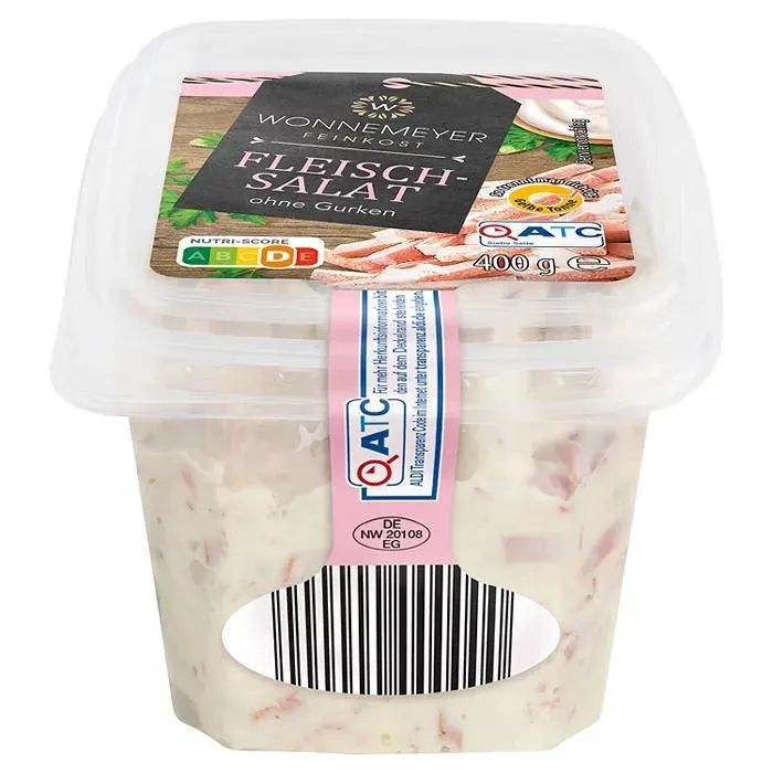 WONNEMEYER Fleischsalat 400 g, ohne Gurke