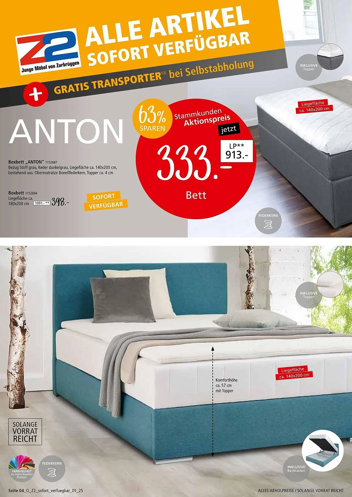 Zurbrüggen Prospekt von 5. Dezember bis 31. Dezember 2025 - Prospekt seite 4