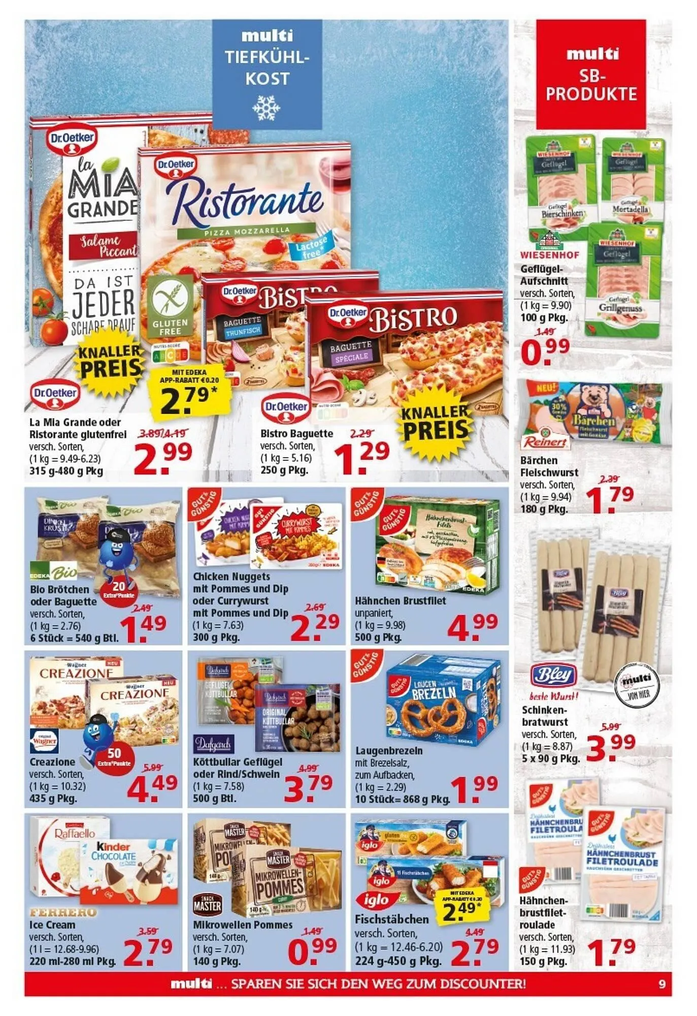 Multi Markt Prospekt von 30. Juni bis 5. Juli 2025 - Prospekt seite 9