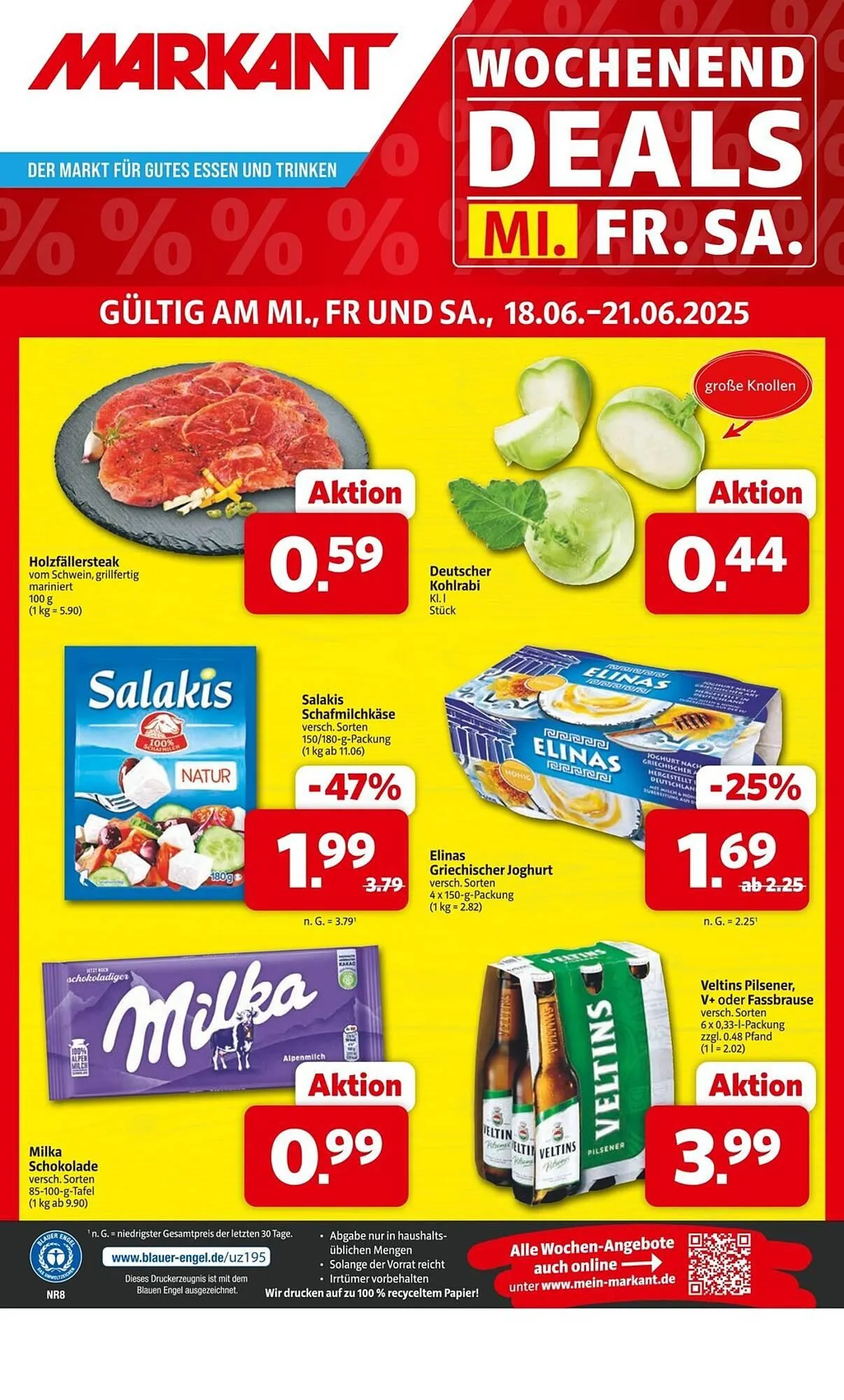 Markant Prospekt von 16. Juni bis 21. Juni 2025 - Prospekt seite 12