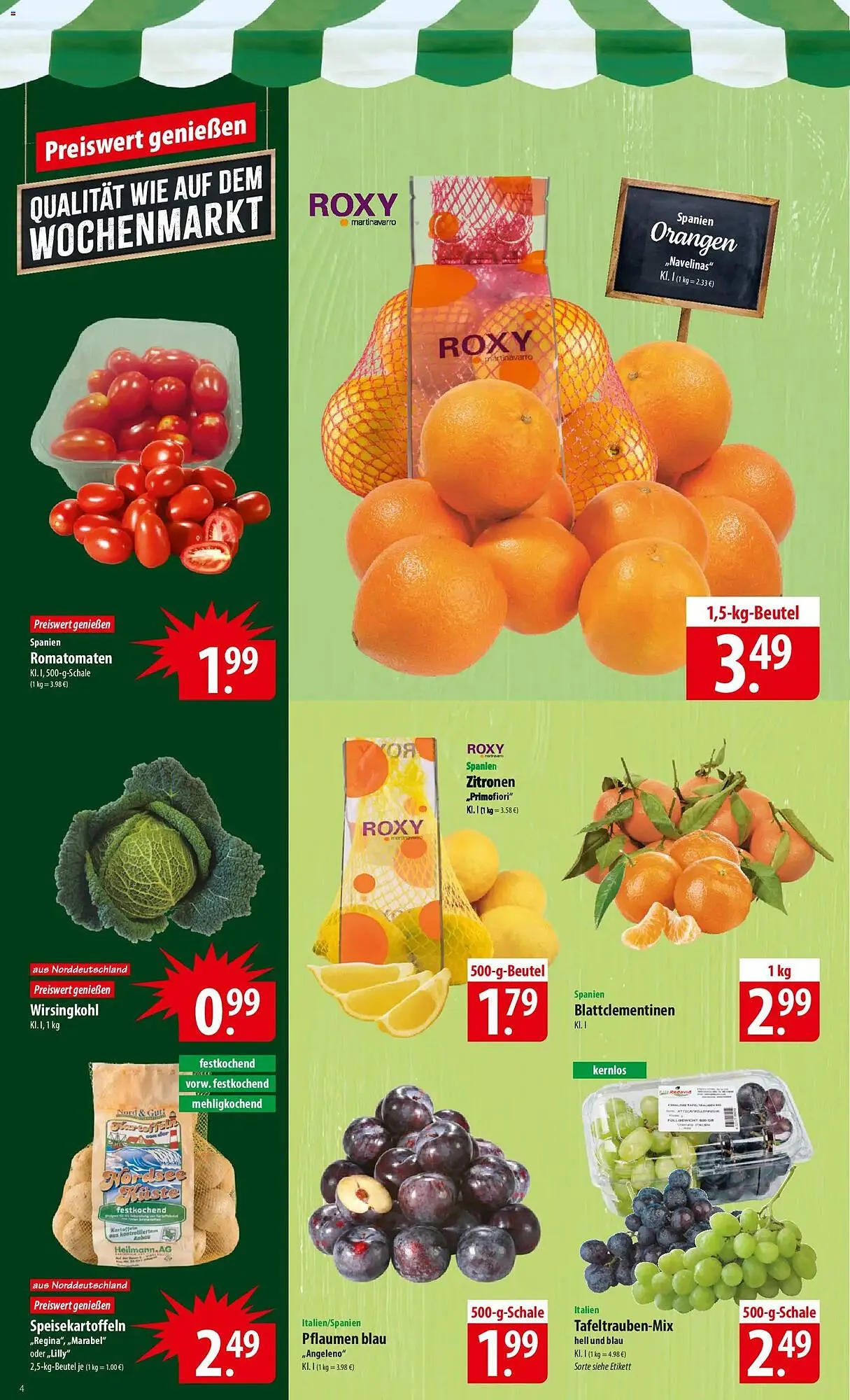 Famila Nord Ost Prospekt von 3. November bis 8. November 2025 - Prospekt seite 4