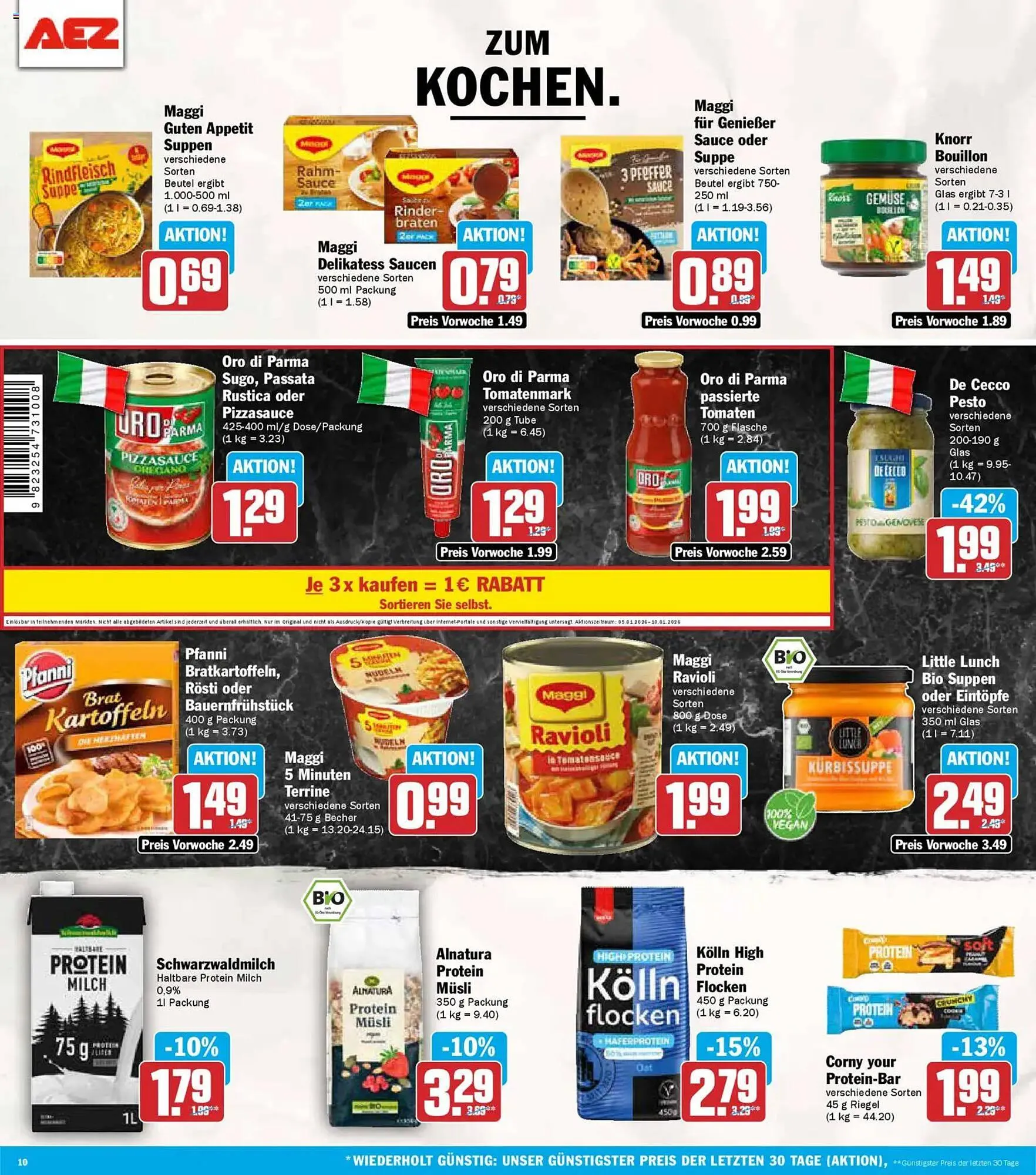 AEZ Prospekt von 5. Januar bis 10. Januar 2026 - Prospekt seite 10