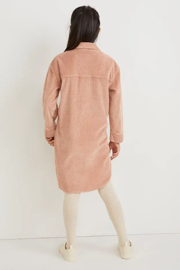Jurk van corduroy