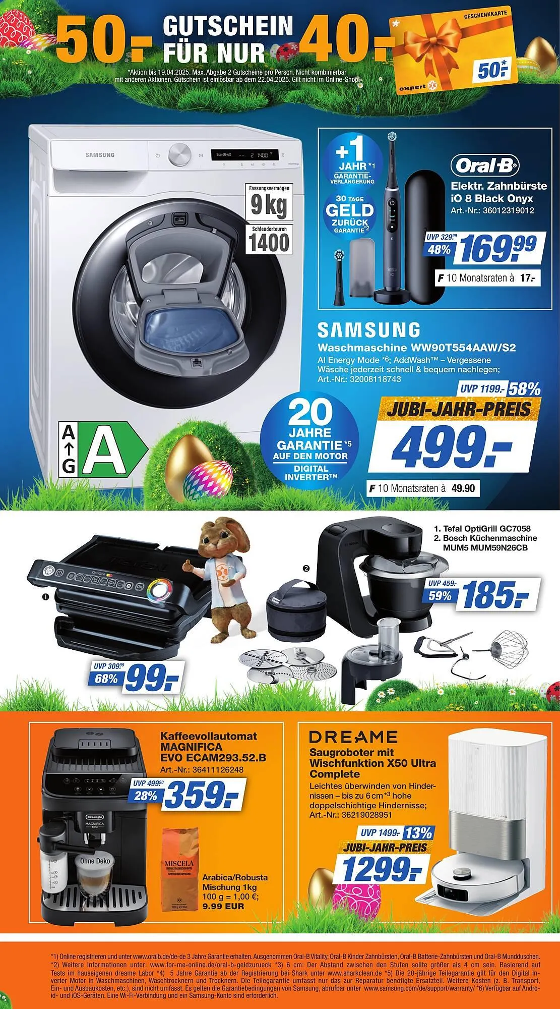 Expert Technomarkt Prospekt von 9. April bis 19. April 2025 - Prospekt seite 7