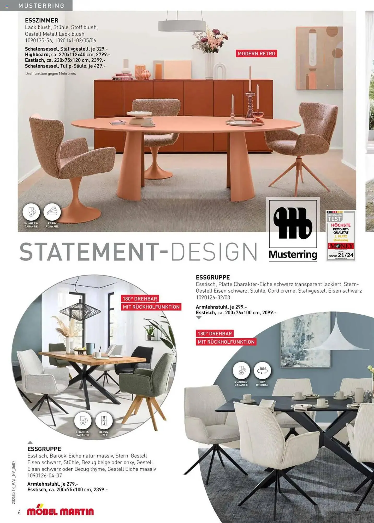 Möbel Martin Prospekt von 20. März bis 27. März 2025 - Prospekt seite 6