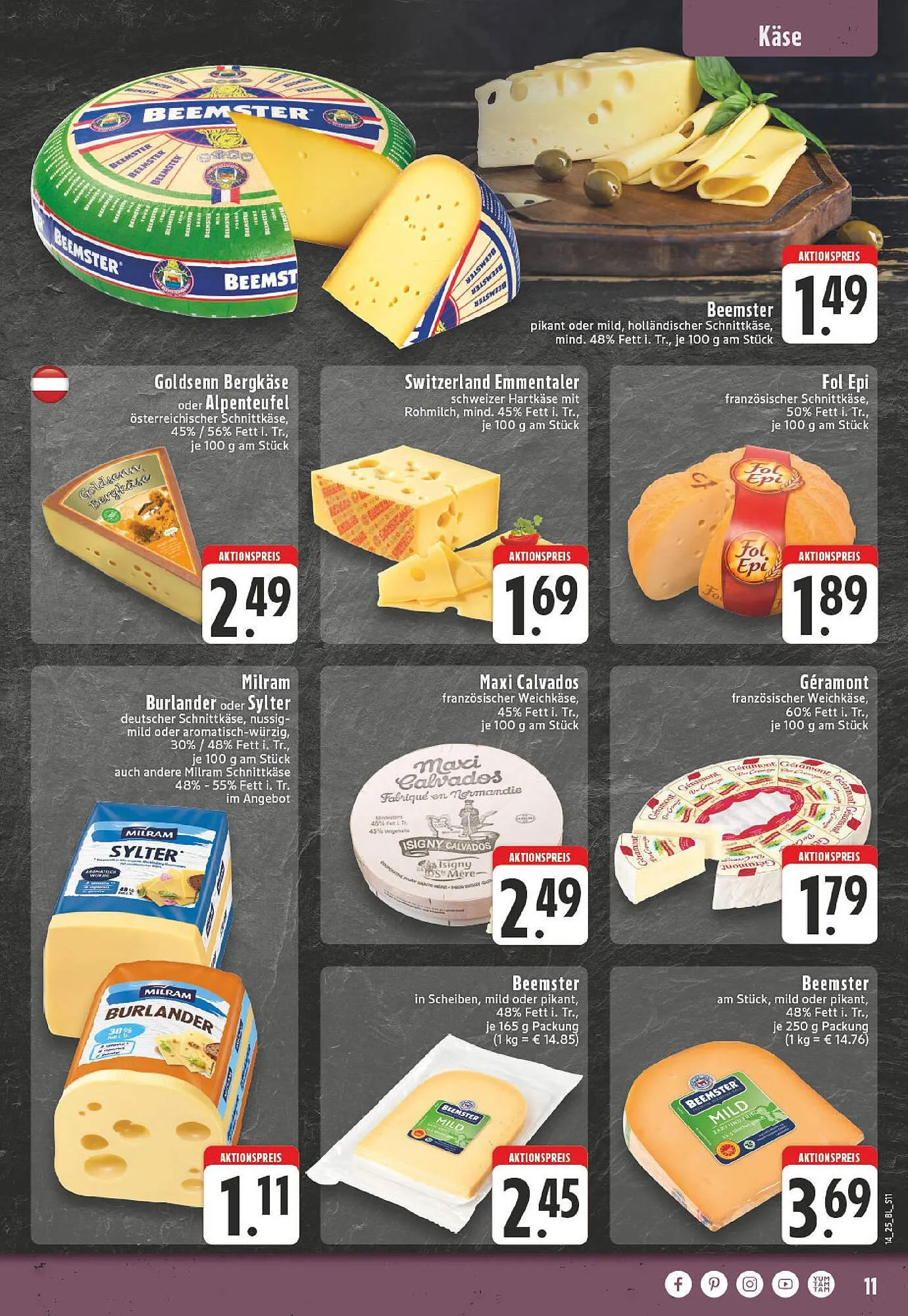 Edeka Prospekt von 30. März bis 5. April 2025 - Prospekt seite 11