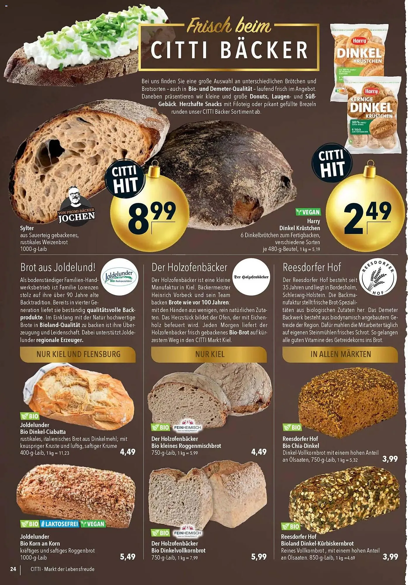 CITTI Markt Prospekt von 3. Dezember bis 9. Dezember 2025 - Prospekt seite 24