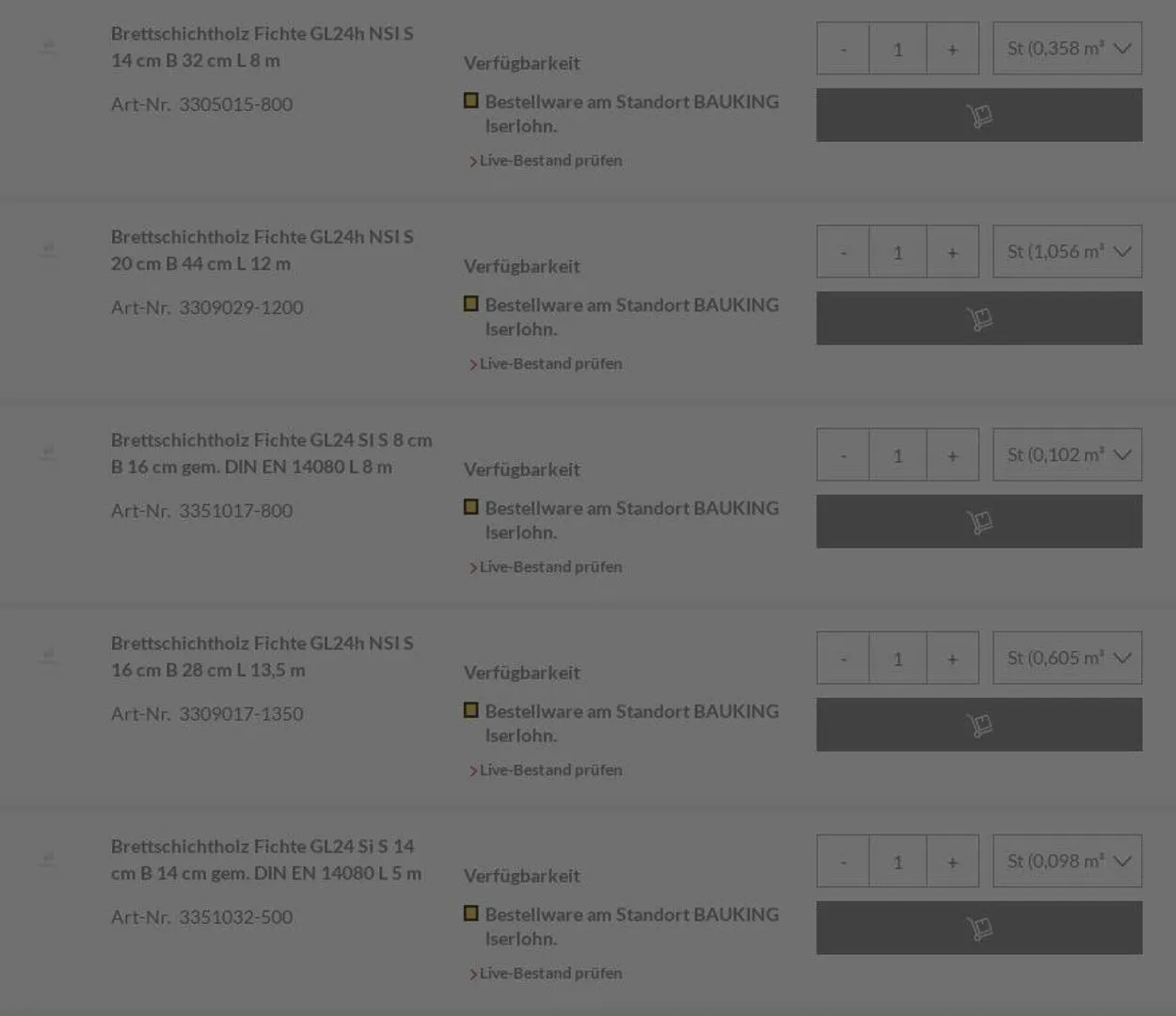 Bauking von 7. Juli bis 16. Juli 2025 - Prospekt seite 15