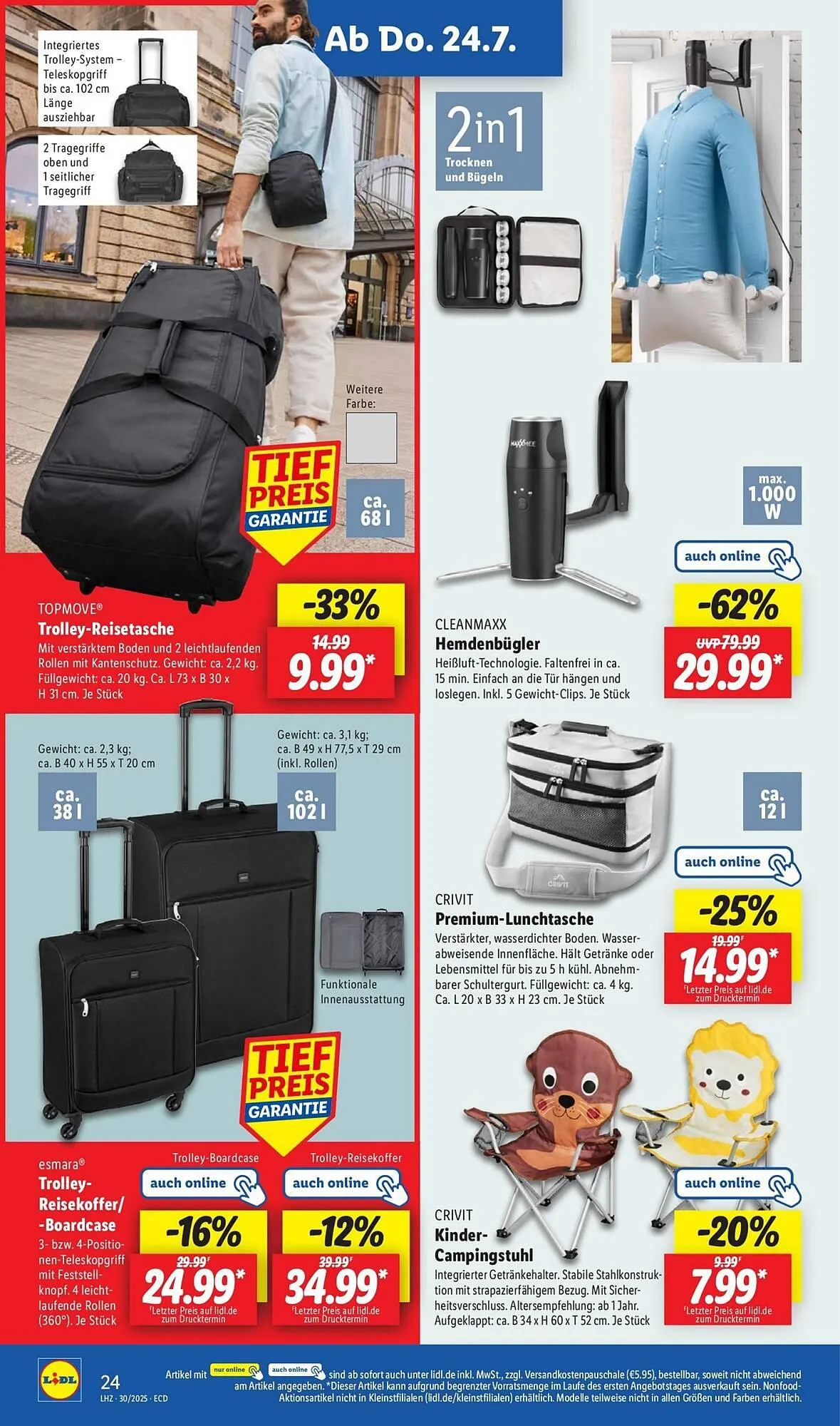 Lidl Prospekt von 21. Juli bis 26. Juli 2025 - Prospekt seite 40