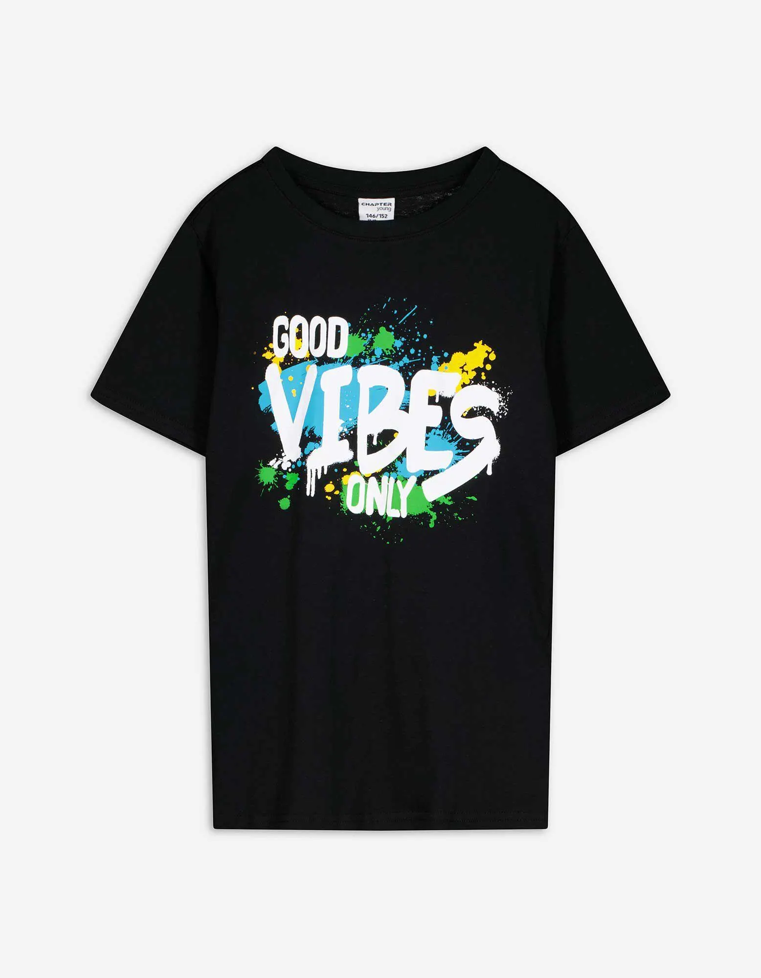 T-shirt - Stampa frontale - nero