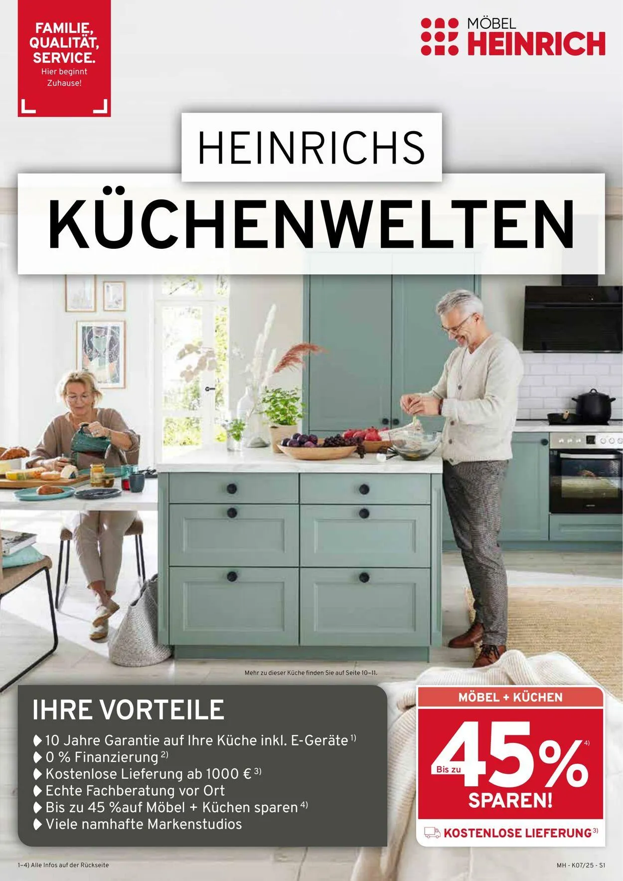 Möbel Heinrich Aktueller Prospekt von 15. September bis 16. November 2025 - Prospekt seite 1