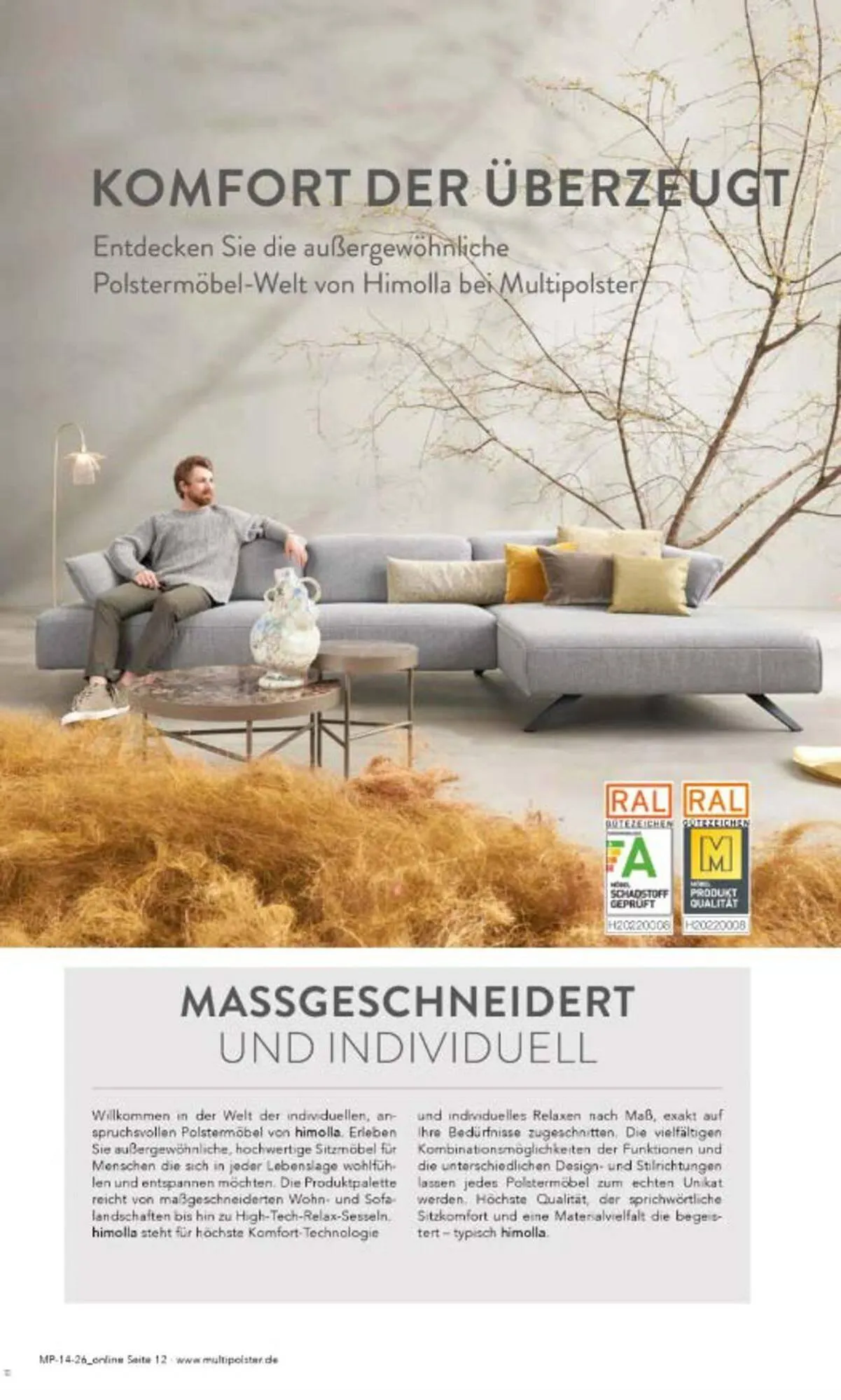 Multipolster Prospekt von 14. April bis 24. April 2026 - Prospekt seite 12