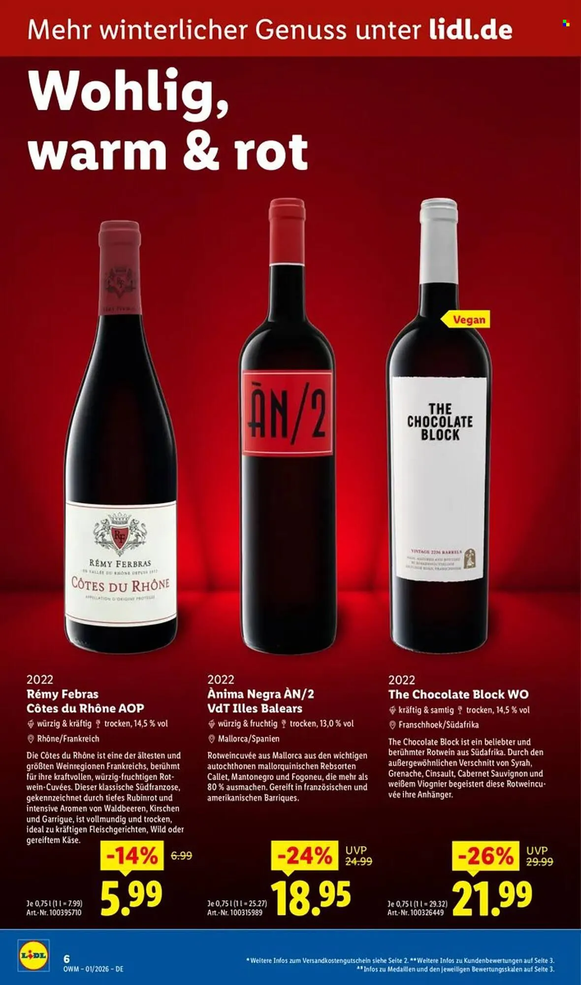 Lidl Prospekt von 1. Januar bis 31. Januar 2026 - Prospekt seite 6
