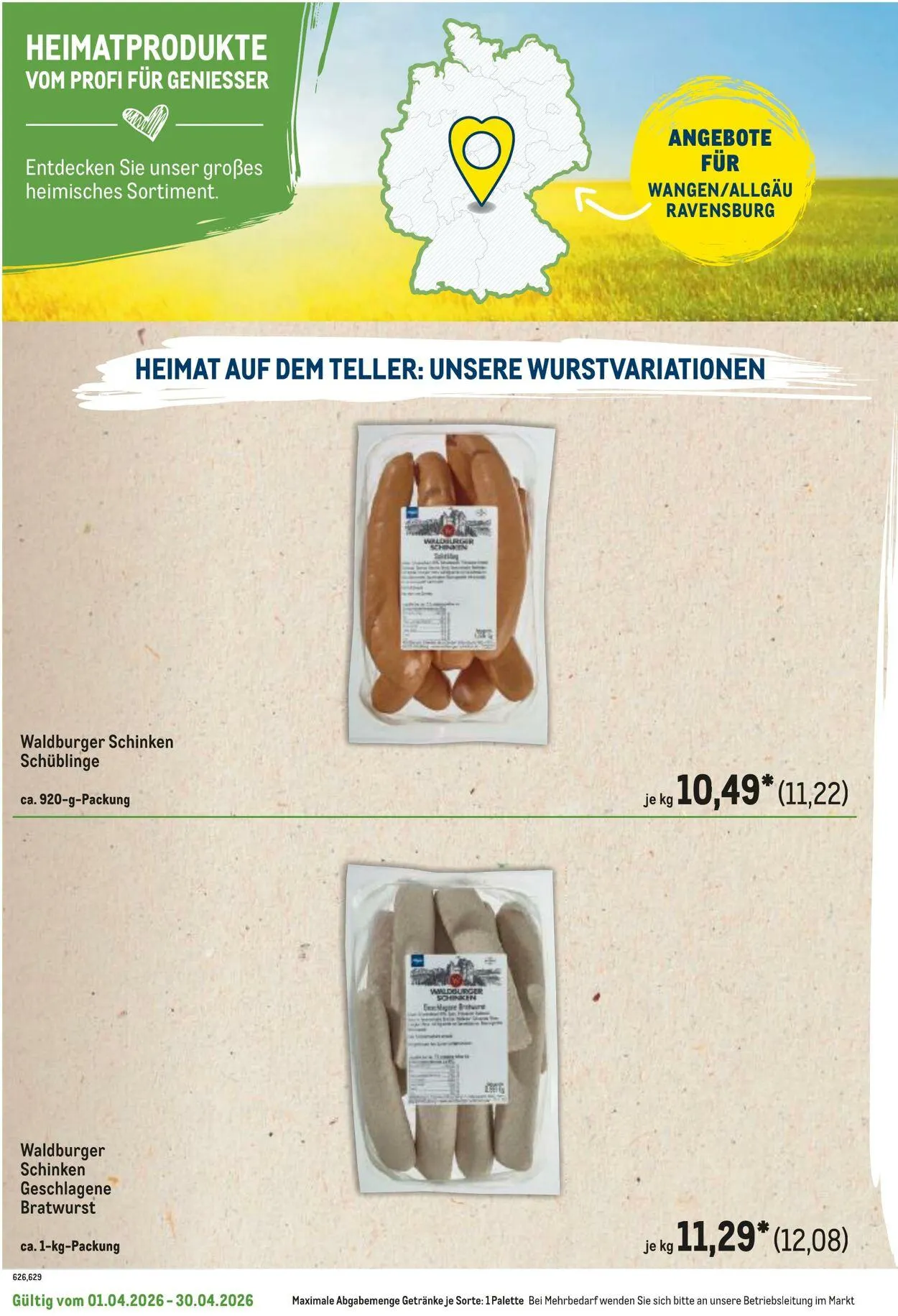 Metro Aktueller Prospekt von 1. April bis 30. April 2026 - Prospekt seite 18