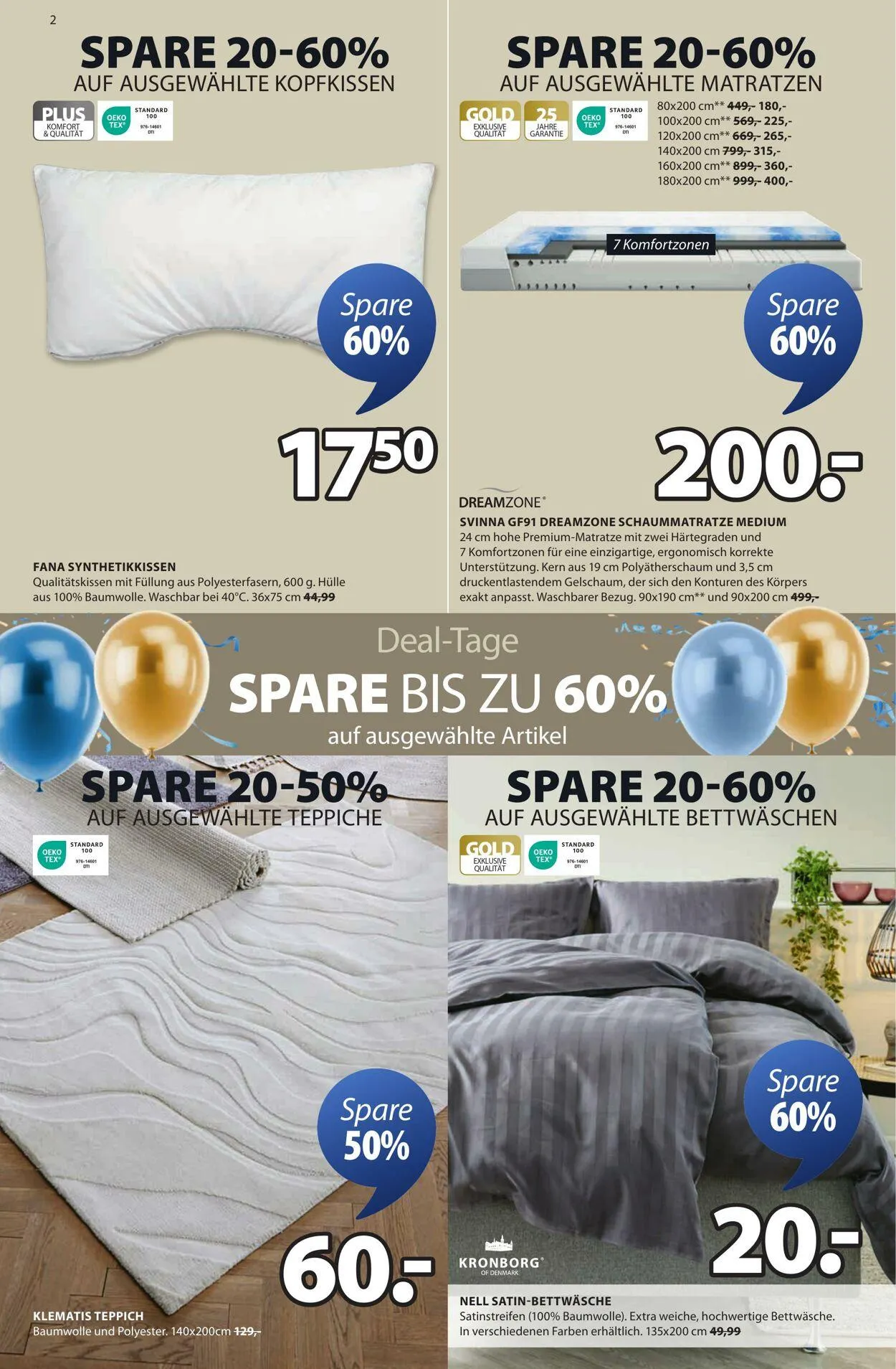 JYSK von 20. April bis 4. Mai 2025 - Prospekt seite 3