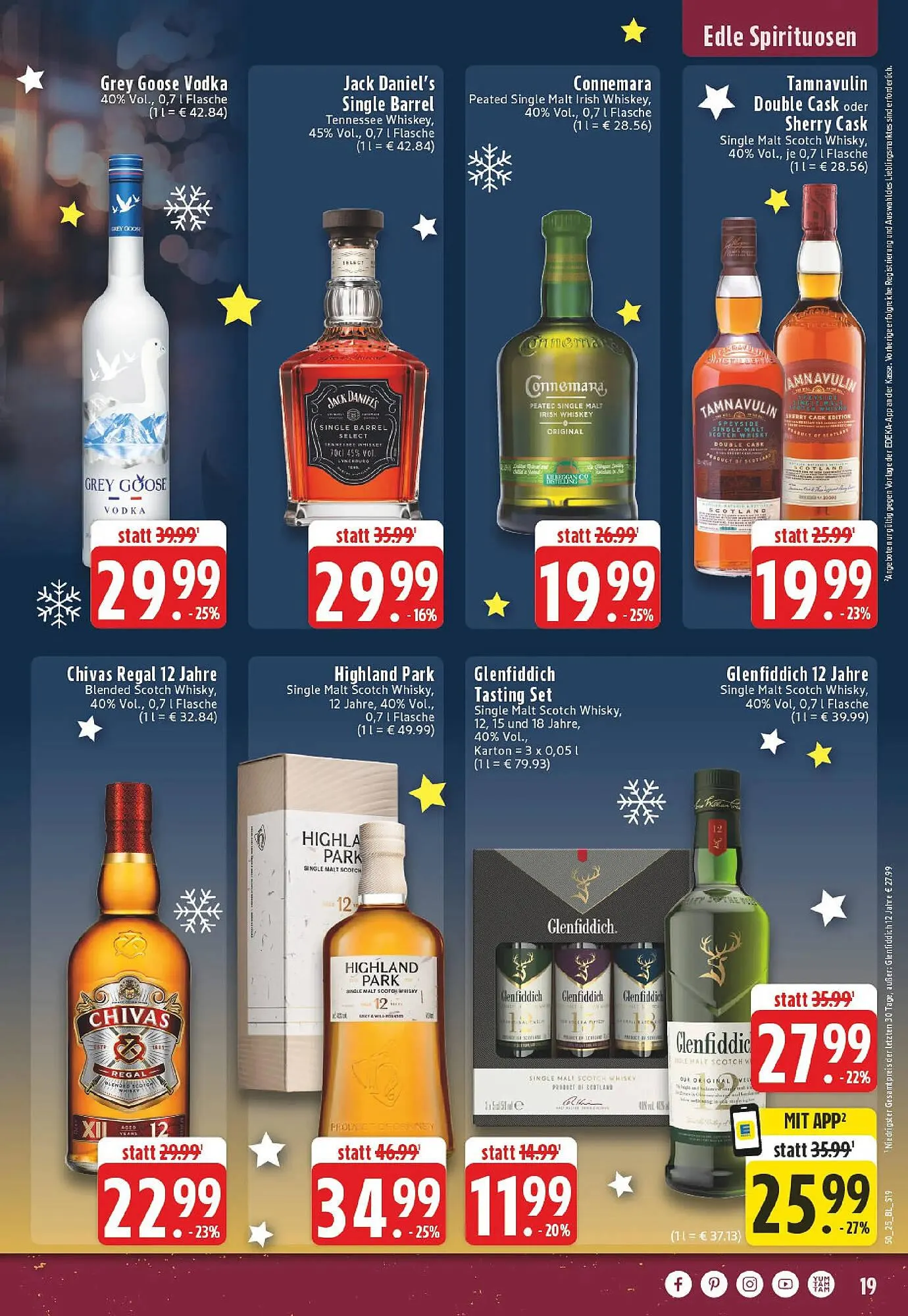 Edeka Prospekt von 8. Dezember bis 13. Dezember 2025 - Prospekt seite 19
