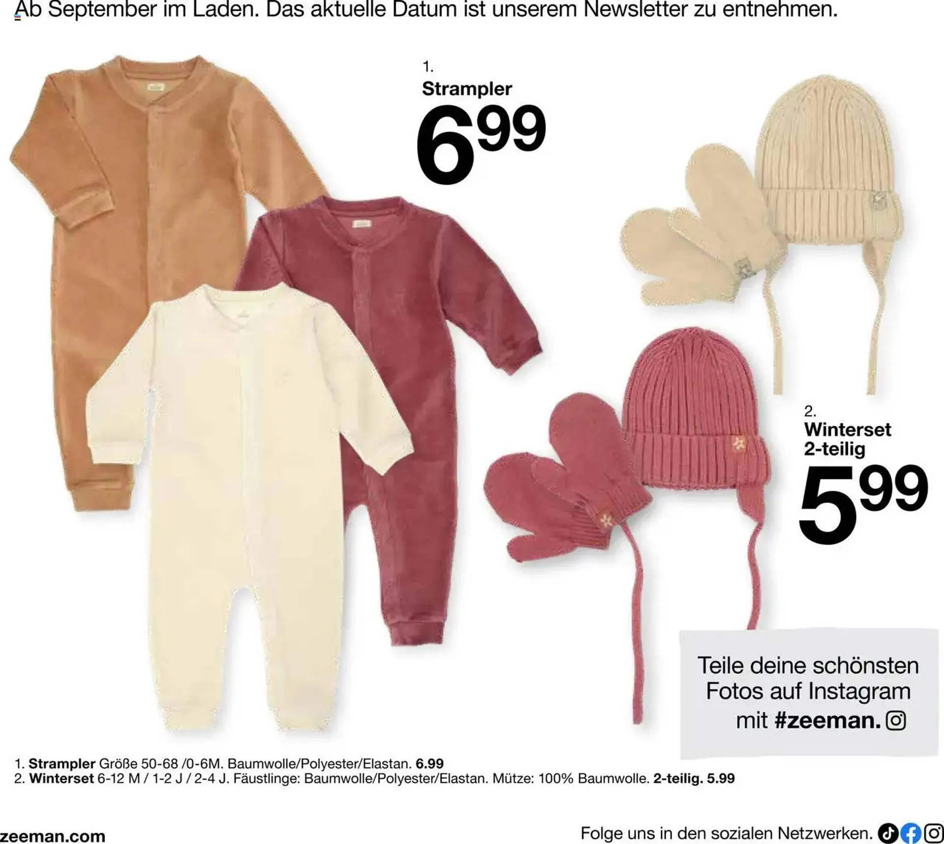 Zeeman Prospekt von 18. Juli bis 31. Dezember 2025 - Prospekt seite 8