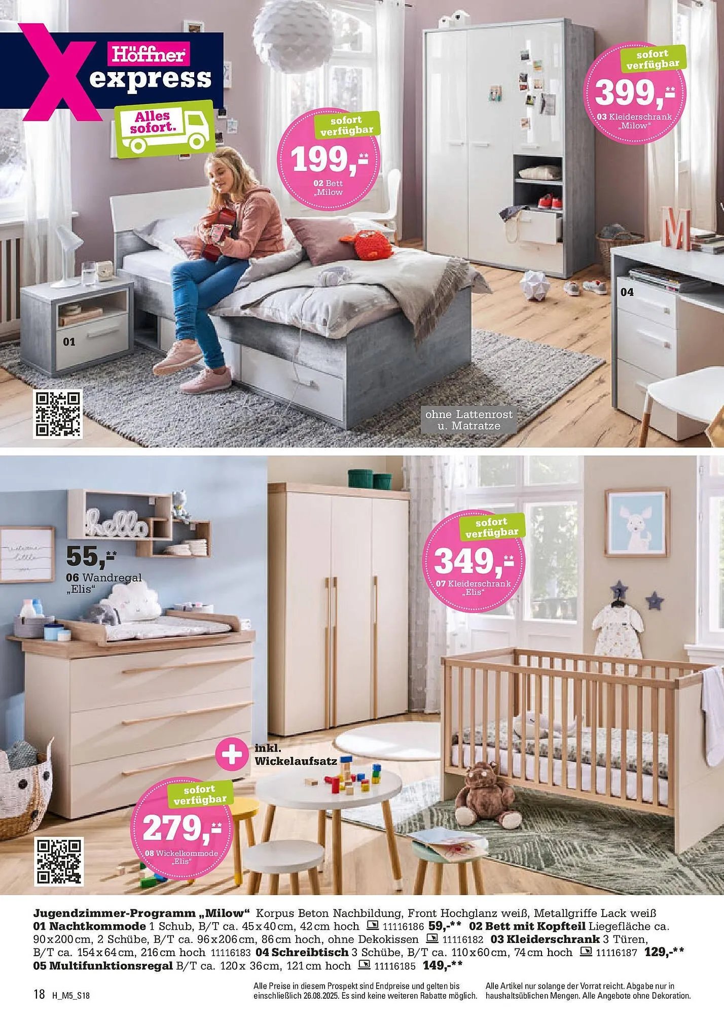 Höffner Prospekt von 12. August bis 26. August 2025 - Prospekt seite 18