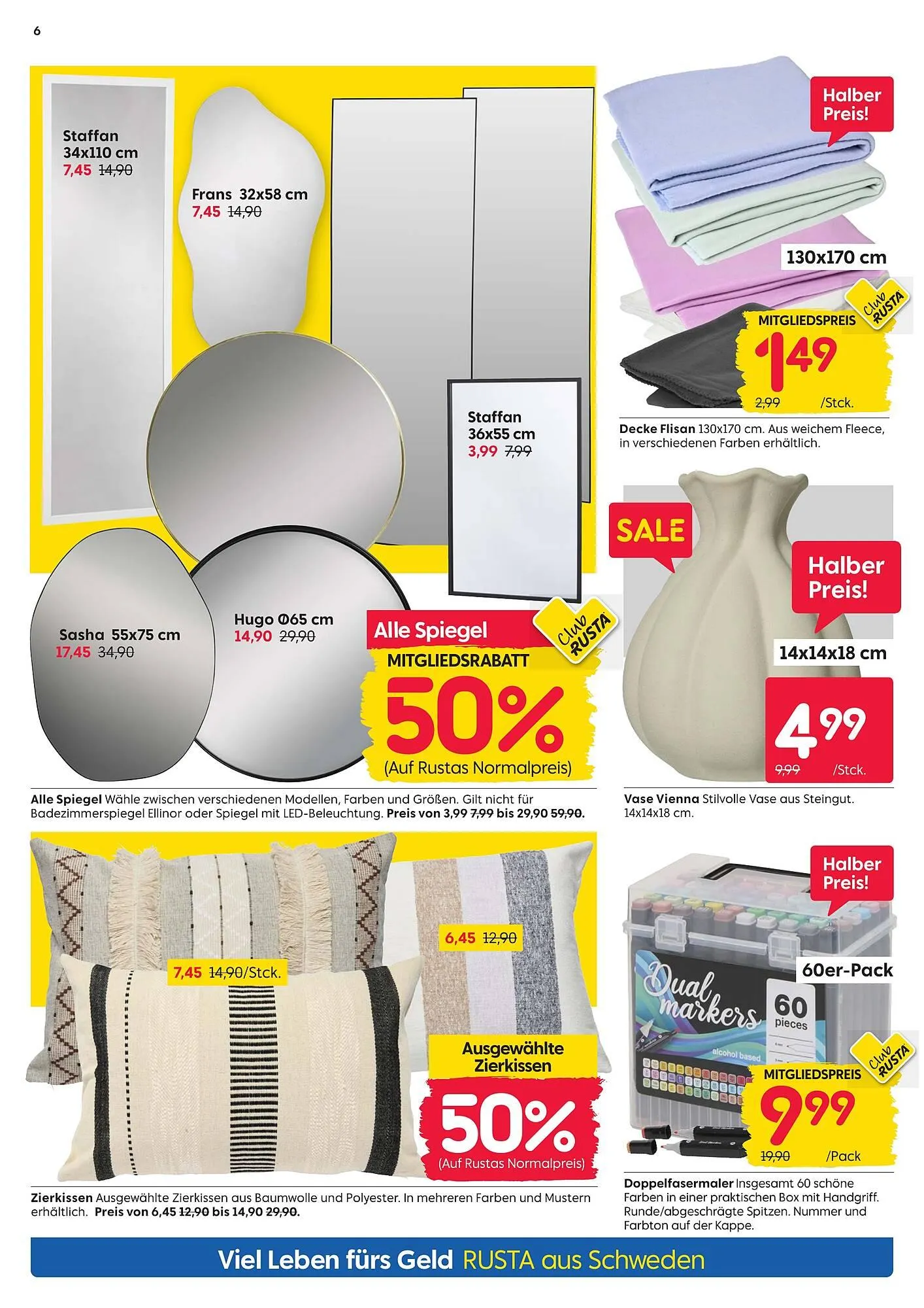 Rusta Prospekt von 7. Juli bis 12. Juli 2025 - Prospekt seite 6