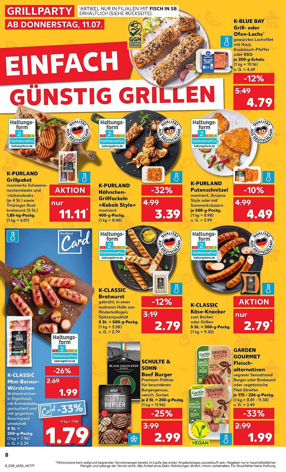 Kaufland Prospekt von 10. Juli bis 17. Juli 2024 - Prospekt seite 8