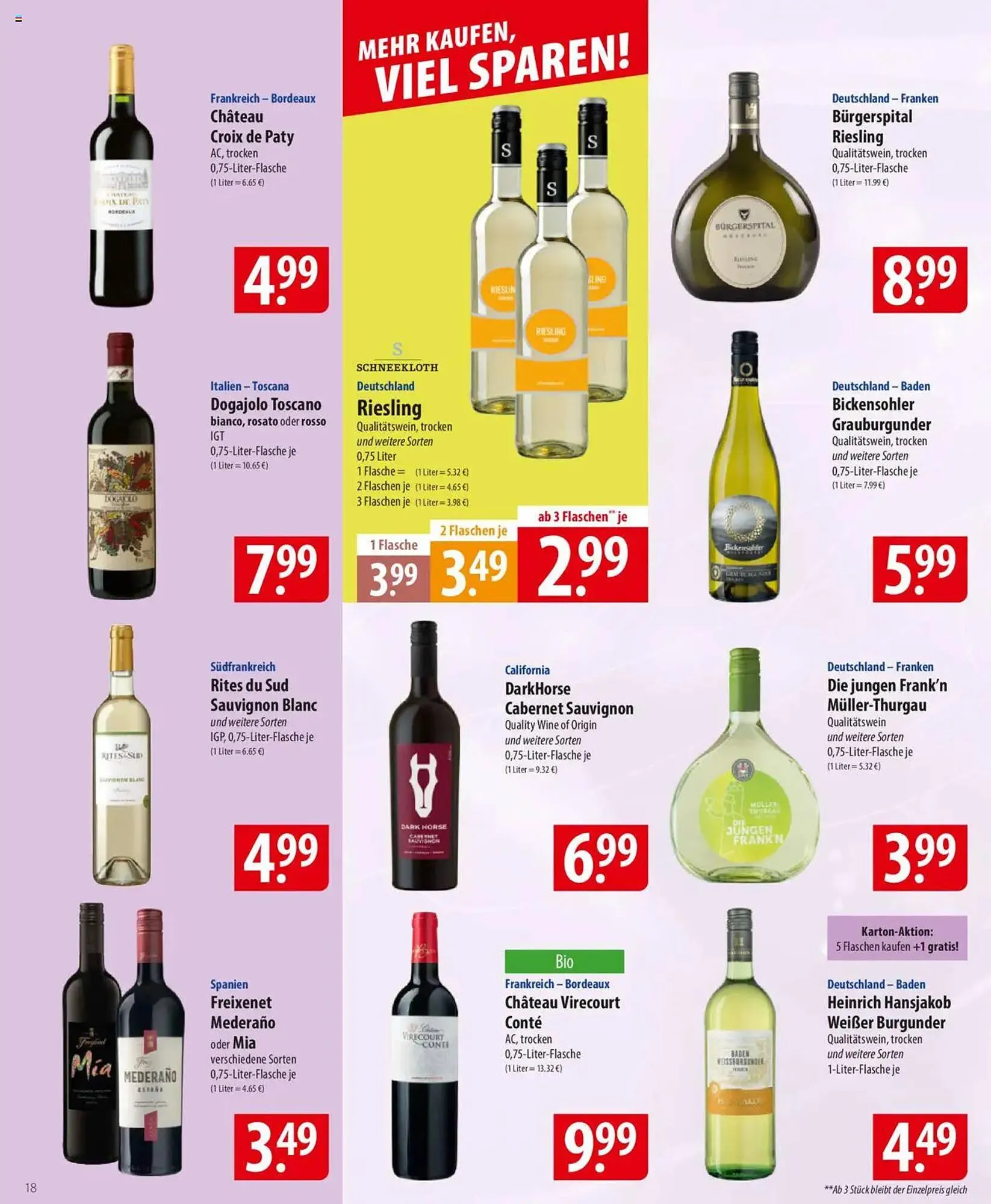 Famila Nord Ost Prospekt von 24. März bis 29. März 2025 - Prospekt seite 18