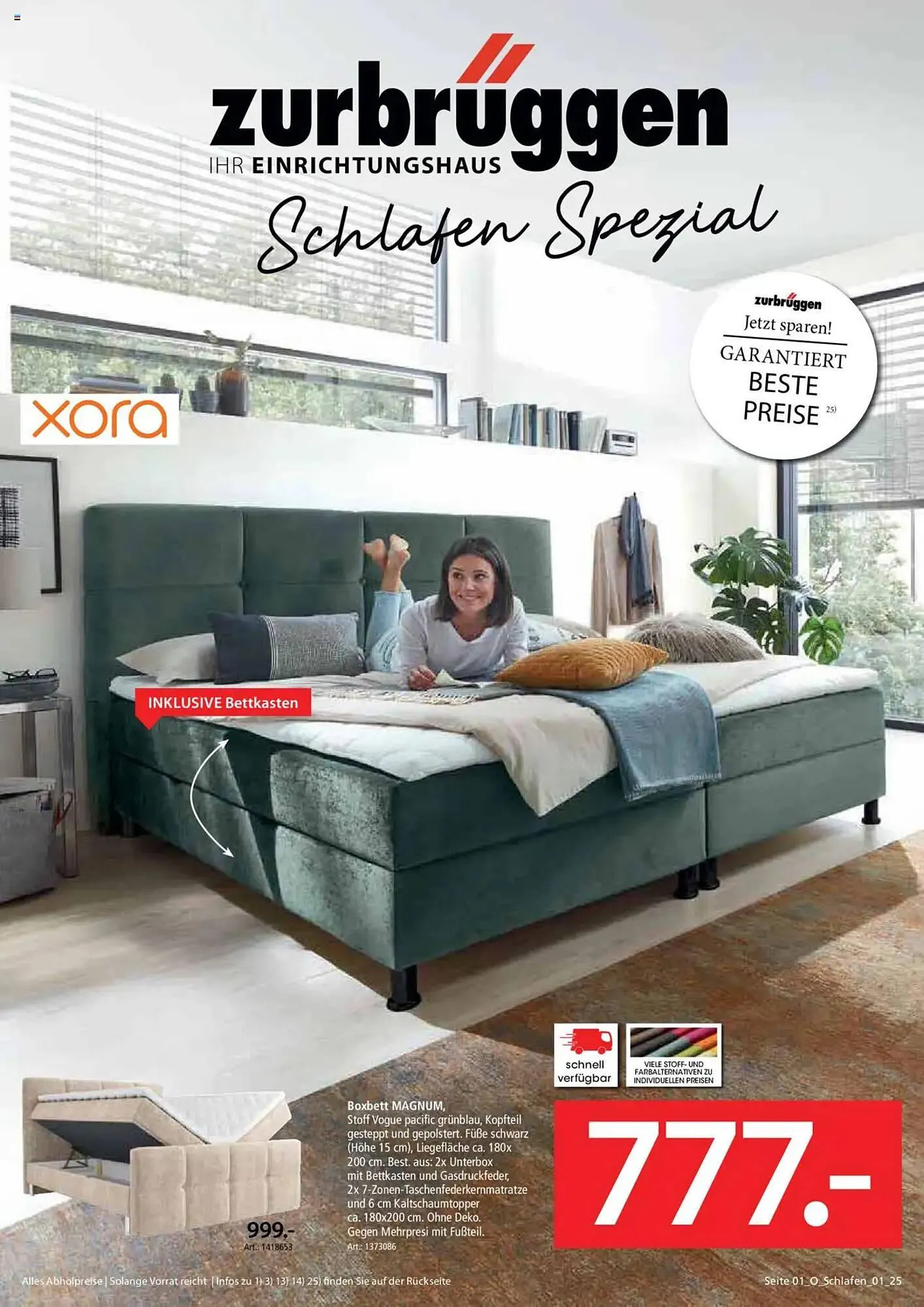 Zurbrüggen Prospekt von 24. Mai bis 31. Mai 2025 - Prospekt seite 1