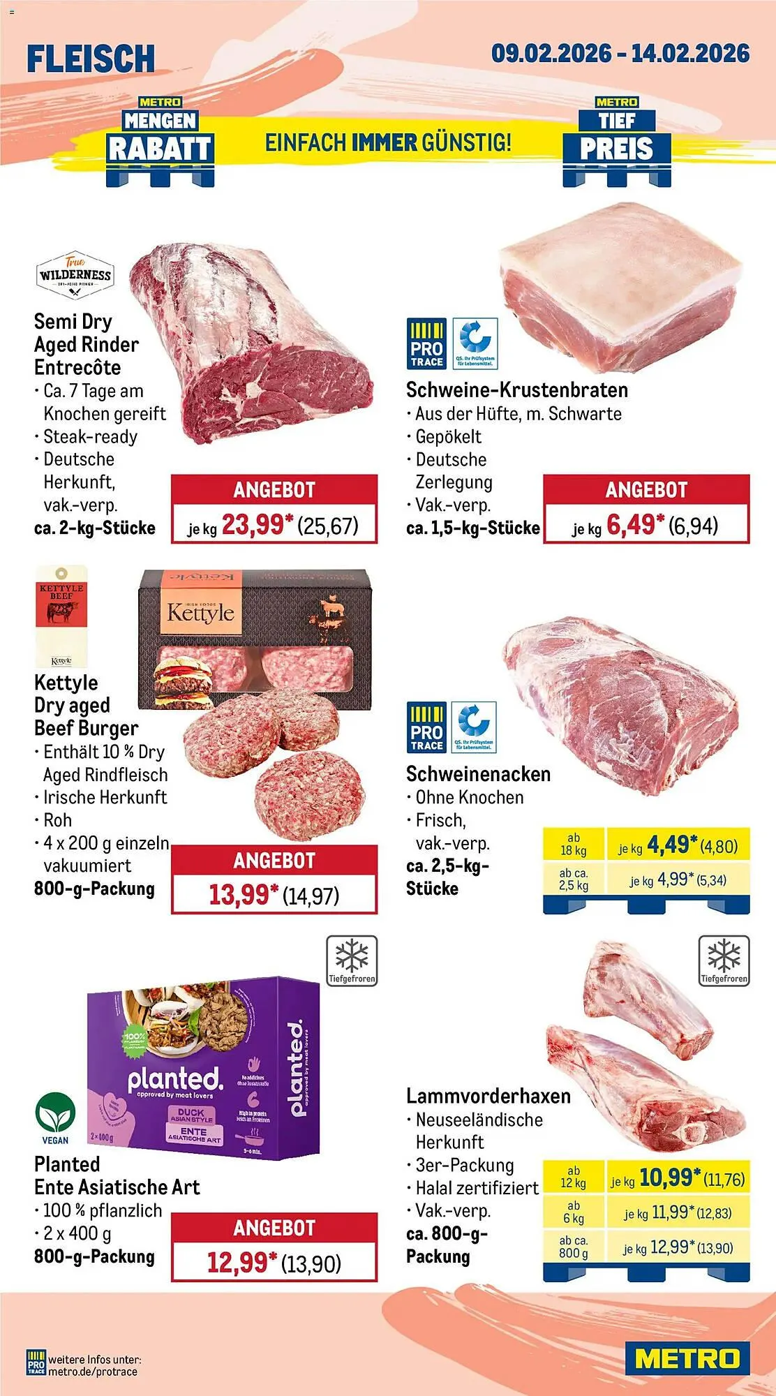 METRO Prospekt von 9. Februar bis 14. Februar 2026 - Prospekt seite 3
