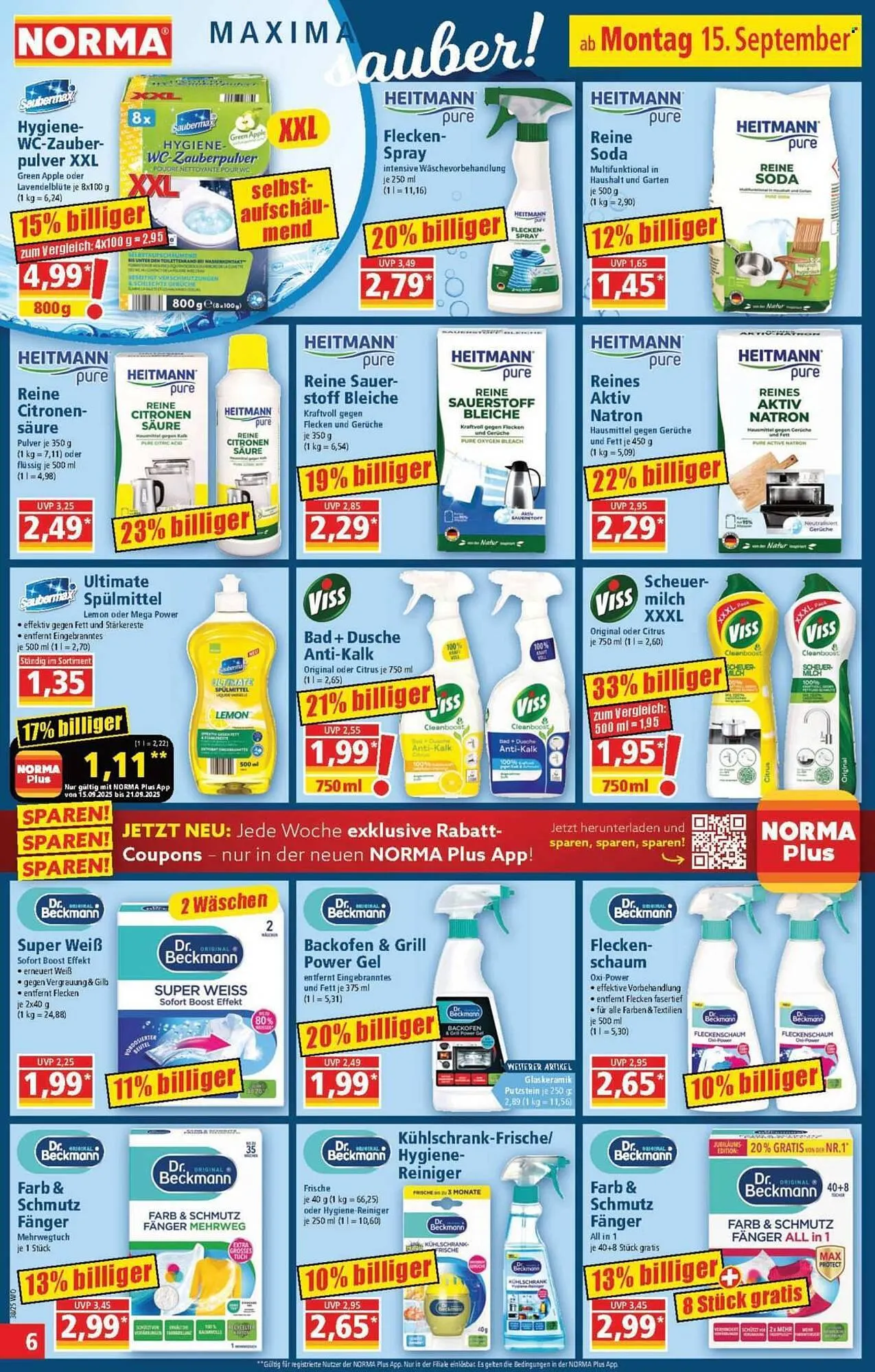 Norma Prospekt von 15. September bis 21. September 2025 - Prospekt seite 6