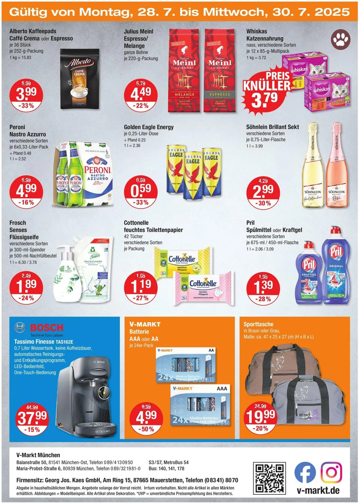 V-Markt Aktueller Prospekt von 24. Juli bis 30. Juli 2025 - Prospekt seite 20