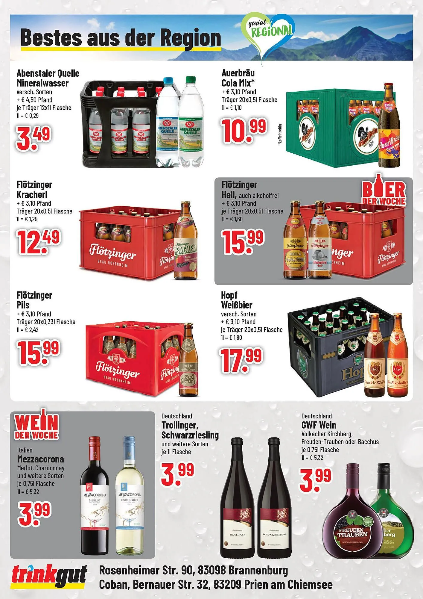 trinkgut Prospekt von 16. März bis 22. März 2025 - Prospekt seite 4
