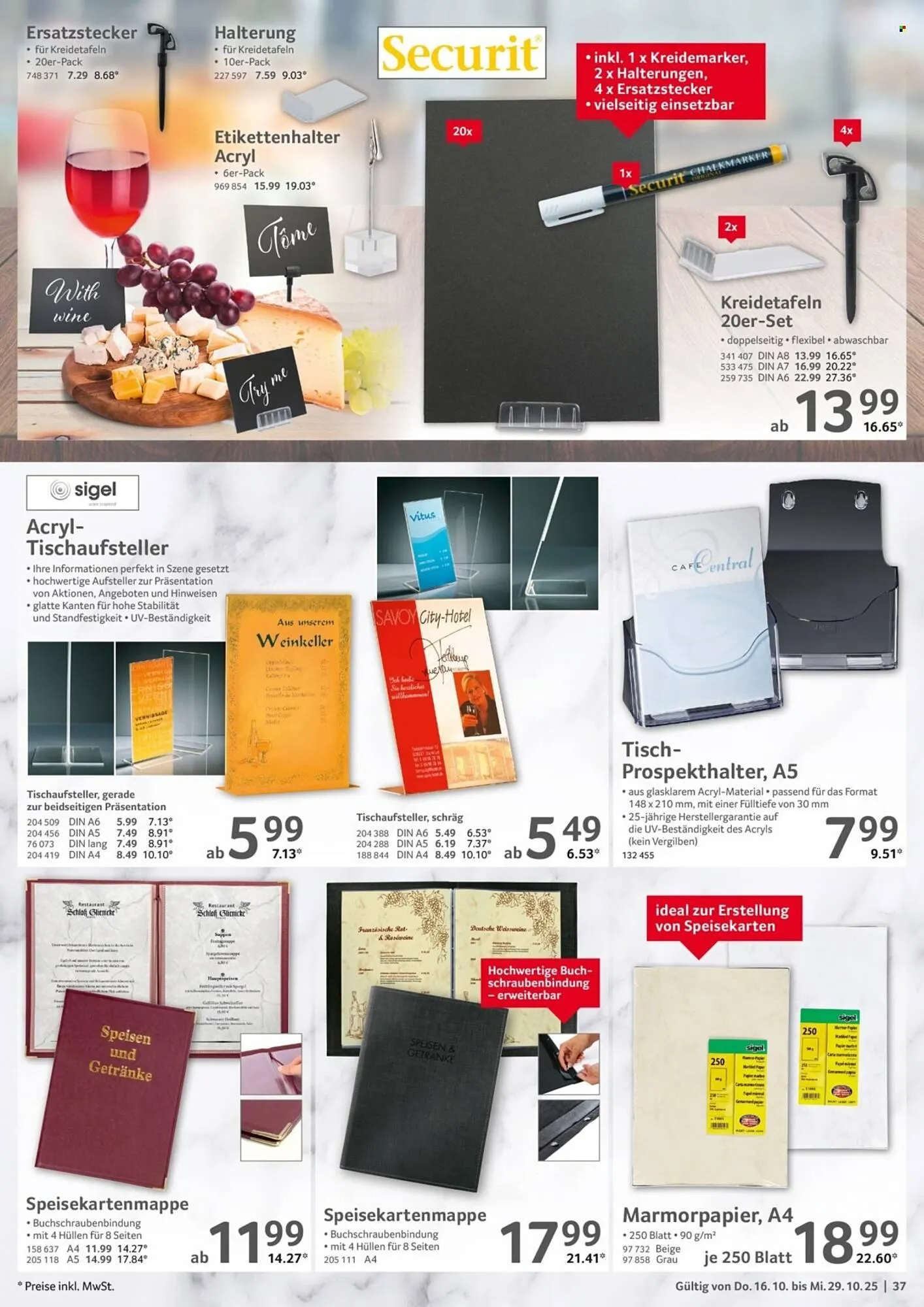 Selgros Prospekt von 16. Oktober bis 29. Oktober 2025 - Prospekt seite 37