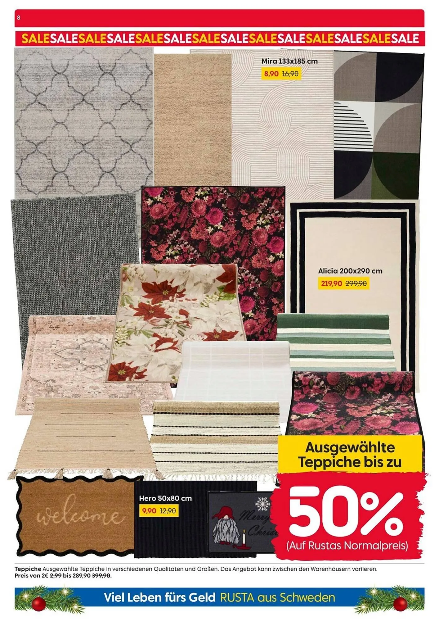 Rusta Prospekt von 27. Dezember bis 2. Januar 2026 - Prospekt seite 8