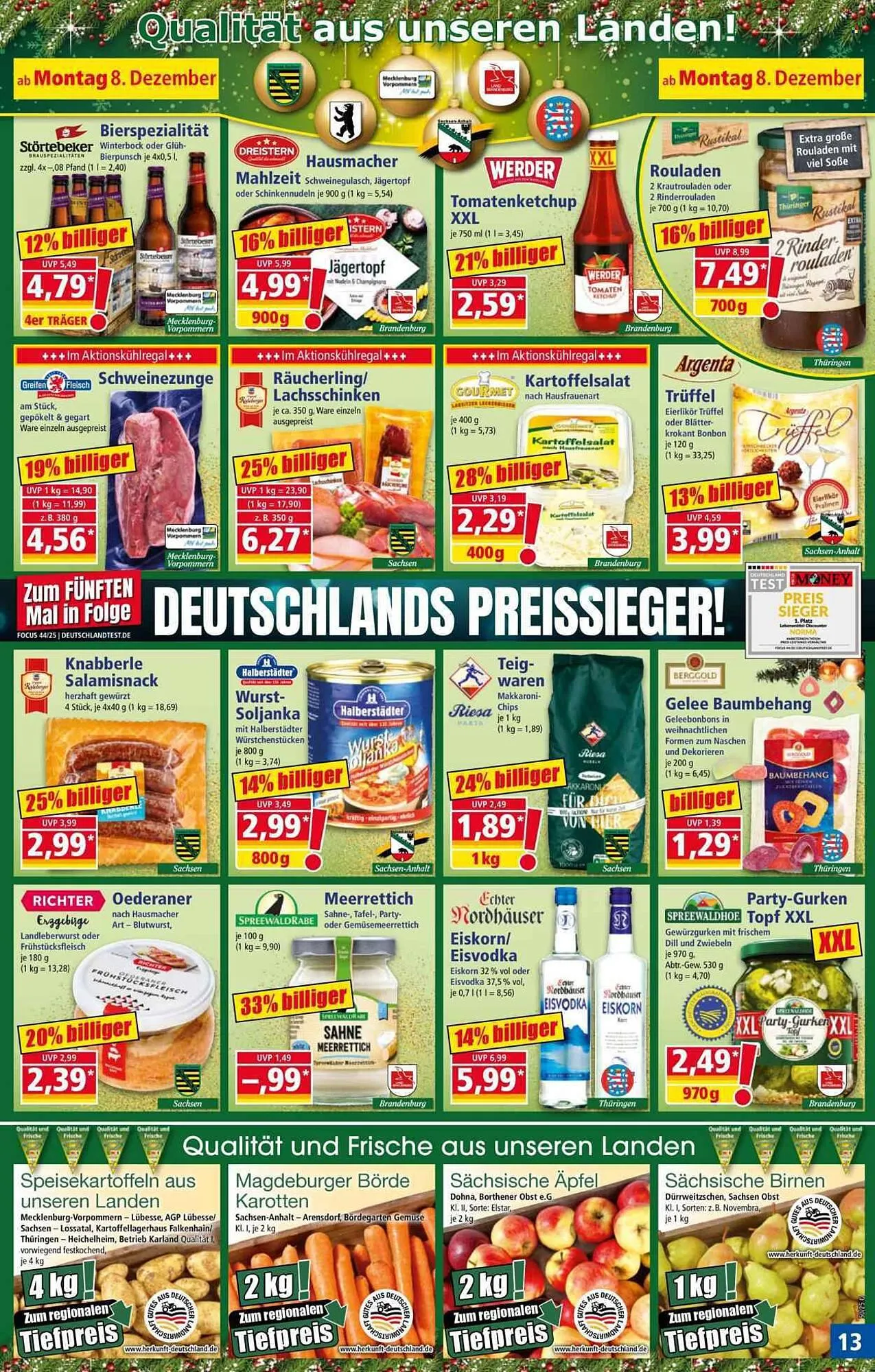 Norma Prospekt von 8. Dezember bis 14. Dezember 2025 - Prospekt seite 13