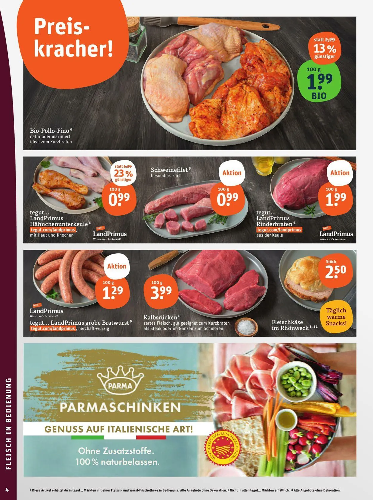 Tegut Aktueller Prospekt von 8. September bis 14. September 2025 - Prospekt seite 6