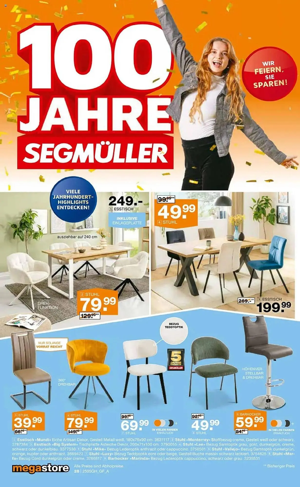 Segmüller Prospekt von 19. April bis 26. April 2025 - Prospekt seite 44