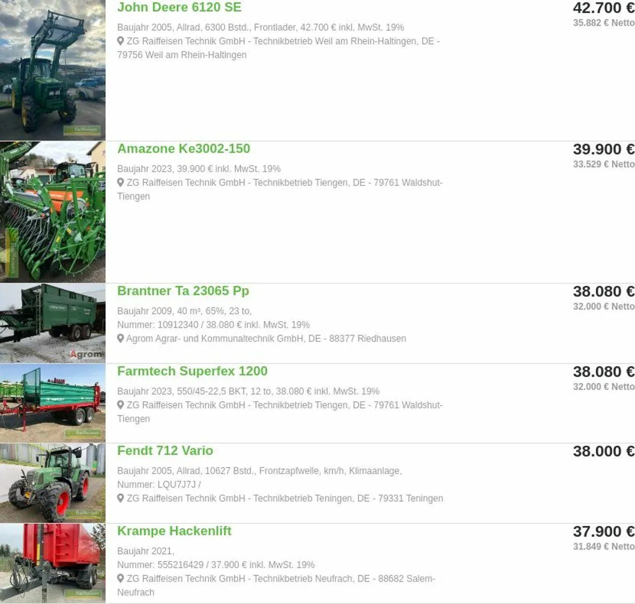 ZG Raiffeisen Aktueller Prospekt von 17. März bis 26. März 2025 - Prospekt seite 10