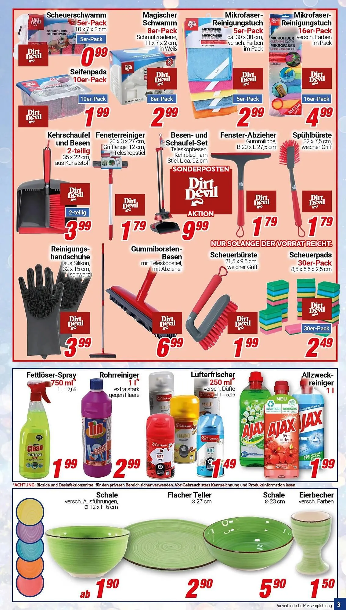 CENTERSHOP Prospekt von 5. Januar bis 11. Januar 2026 - Prospekt seite 3