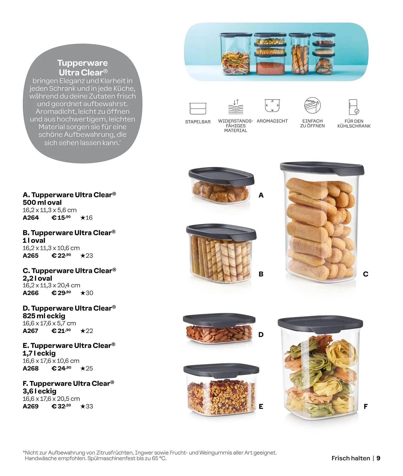 Tupperware Prospekt von 2. September bis 1. März 2025 - Prospekt seite 9