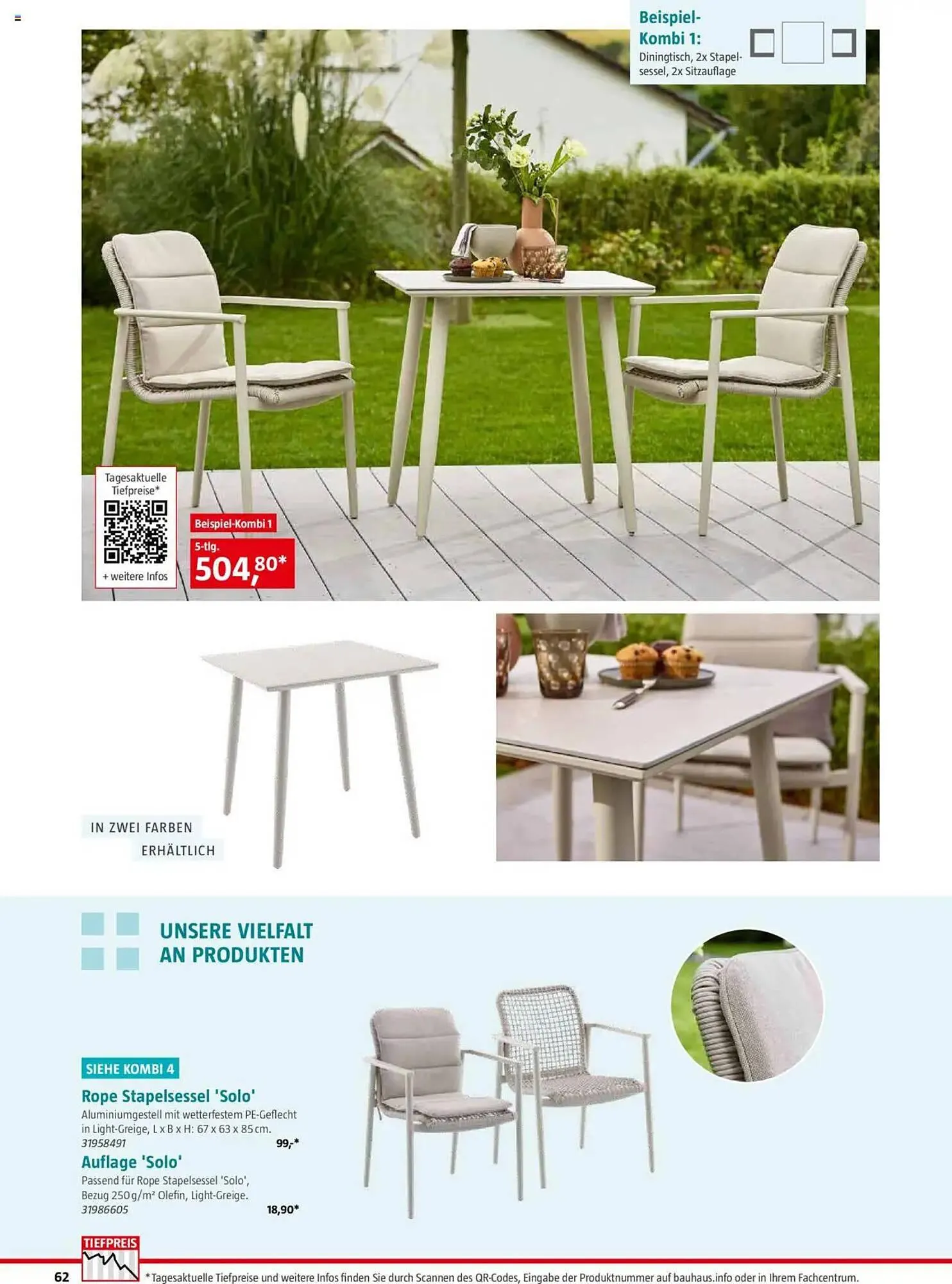 Bauhaus Prospekt von 10. Februar bis 30. Juni 2025 - Prospekt seite 62