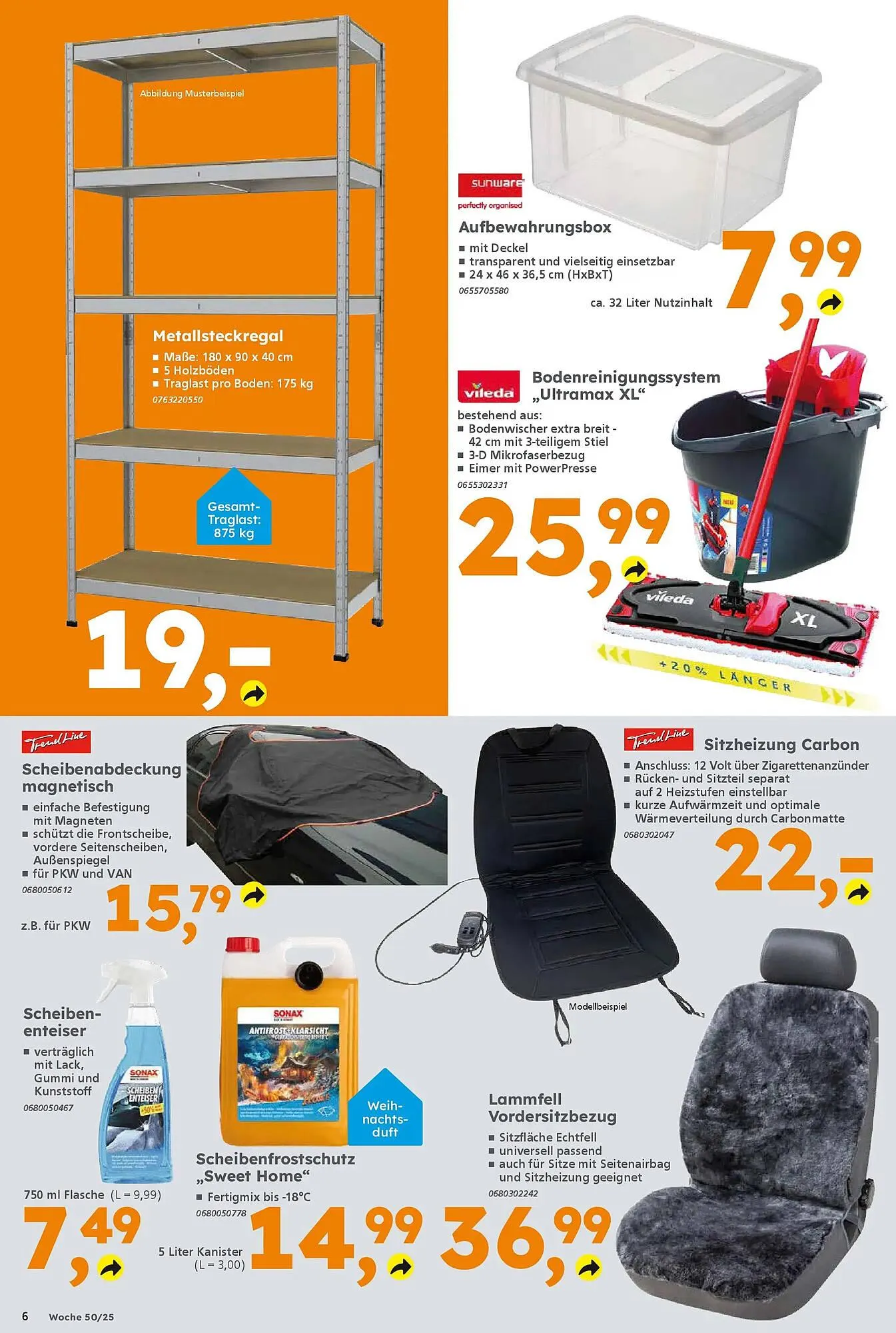 Globus Baumarkt Prospekt von 7. Dezember bis 13. Dezember 2025 - Prospekt seite 6