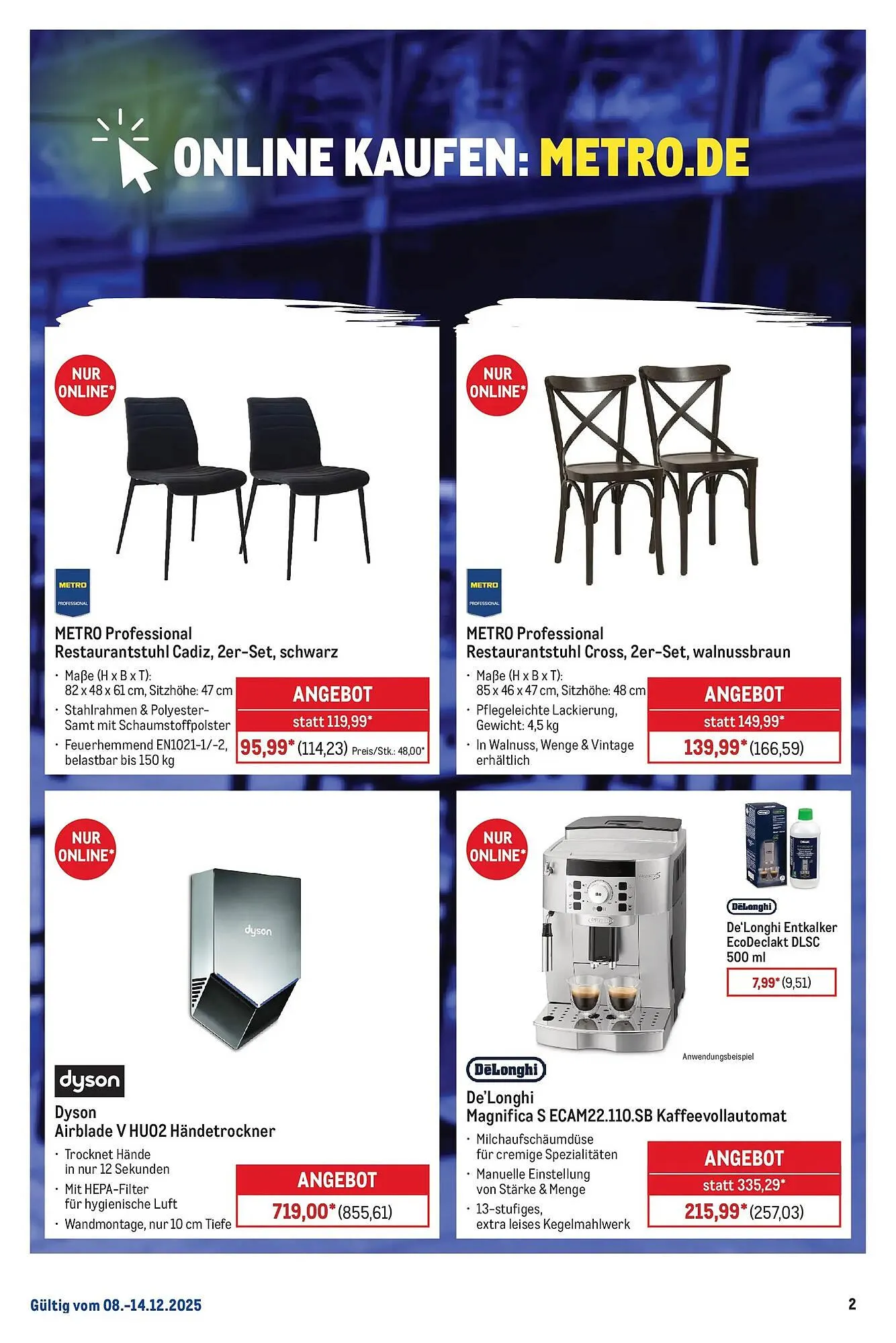 METRO Prospekt von 7. Dezember bis 13. Dezember 2025 - Prospekt seite 2